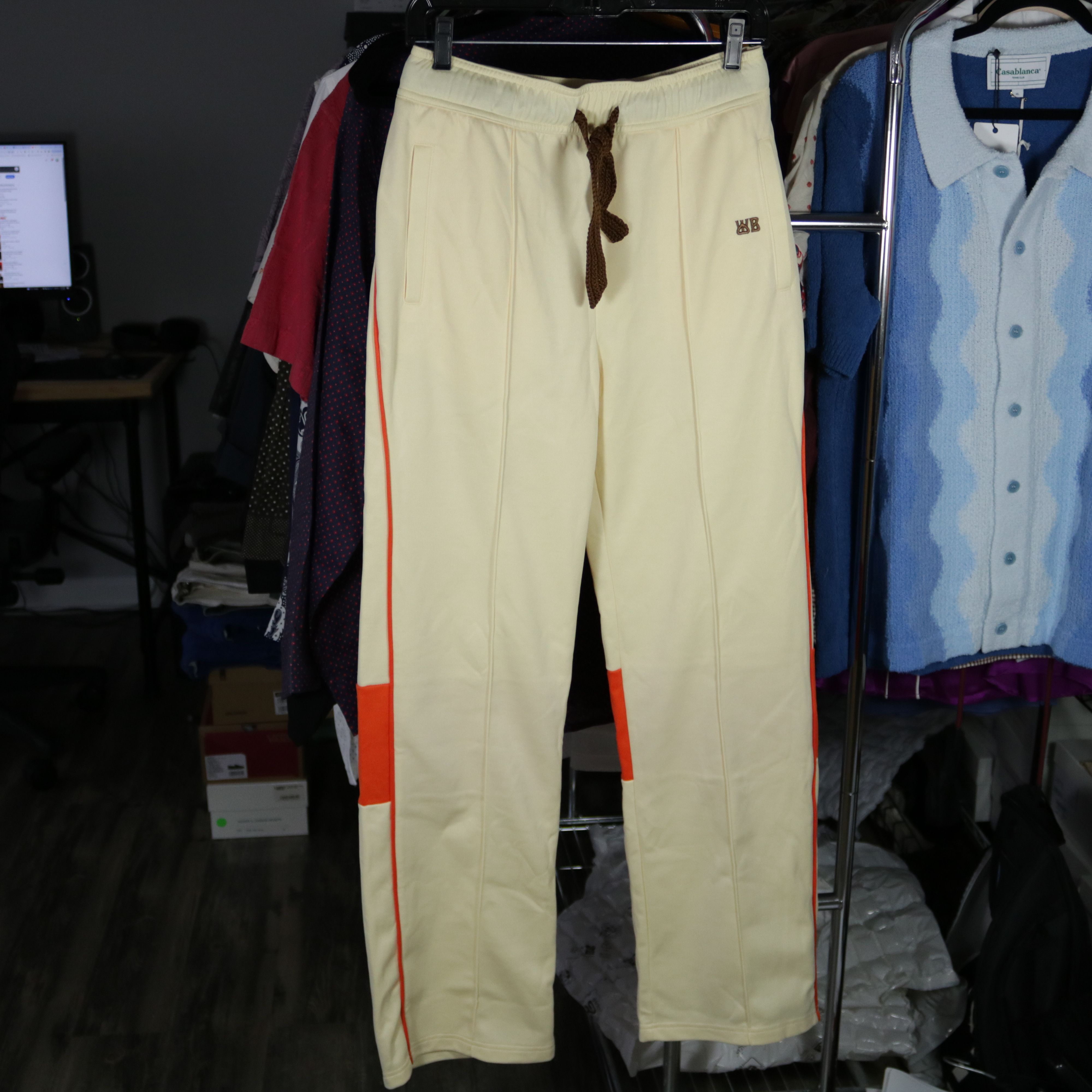 Wales Bonner Brushed Fleece Percussion Track Pants