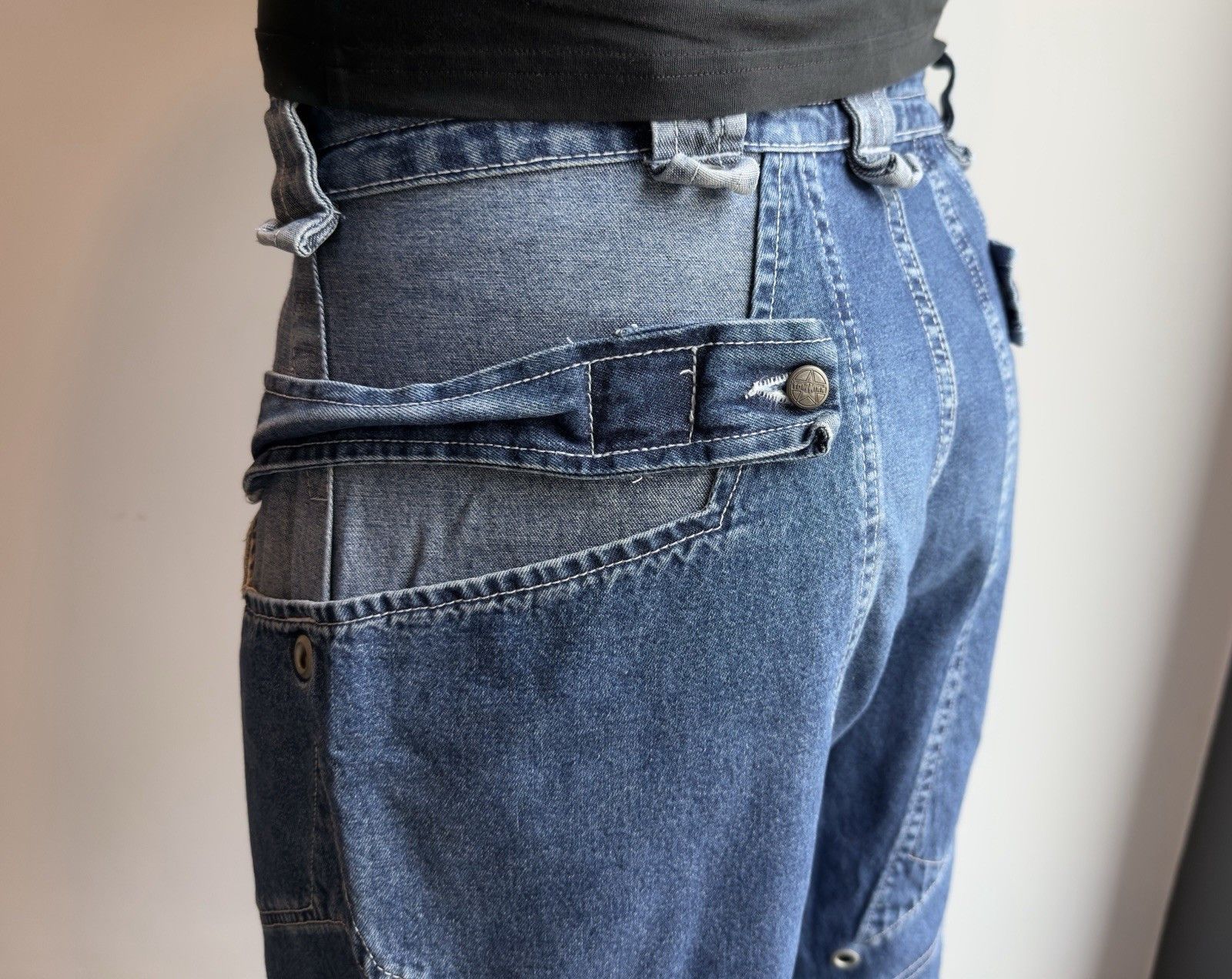 Vintage Vintage 1990s Y2k Tom Nixx Nix Baggy Pants Jeans Mens Pocket Size US 30 / EU 46 - 10 Thumbnail