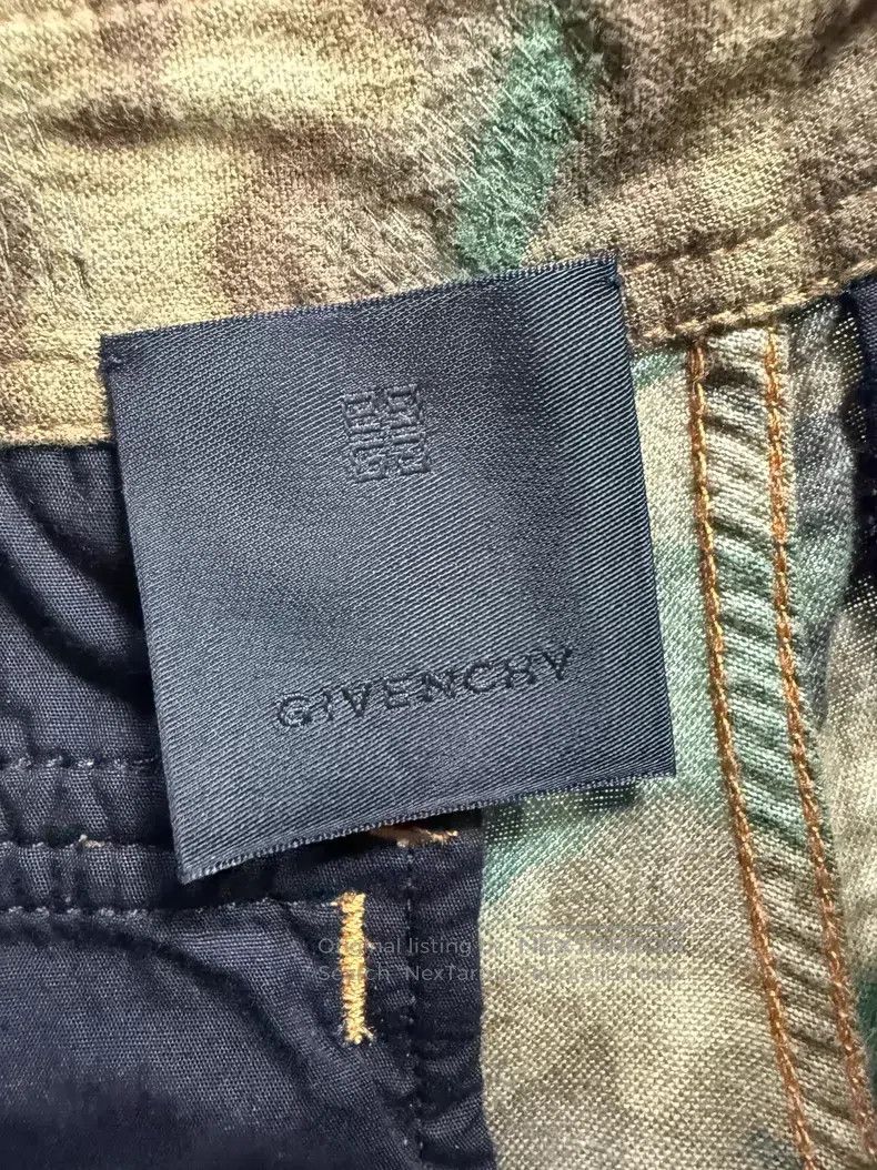Givenchy Givenchy Camouflage Distressed Destroyed Denim Pants Size US 26 / EU 42 - 3 Thumbnail