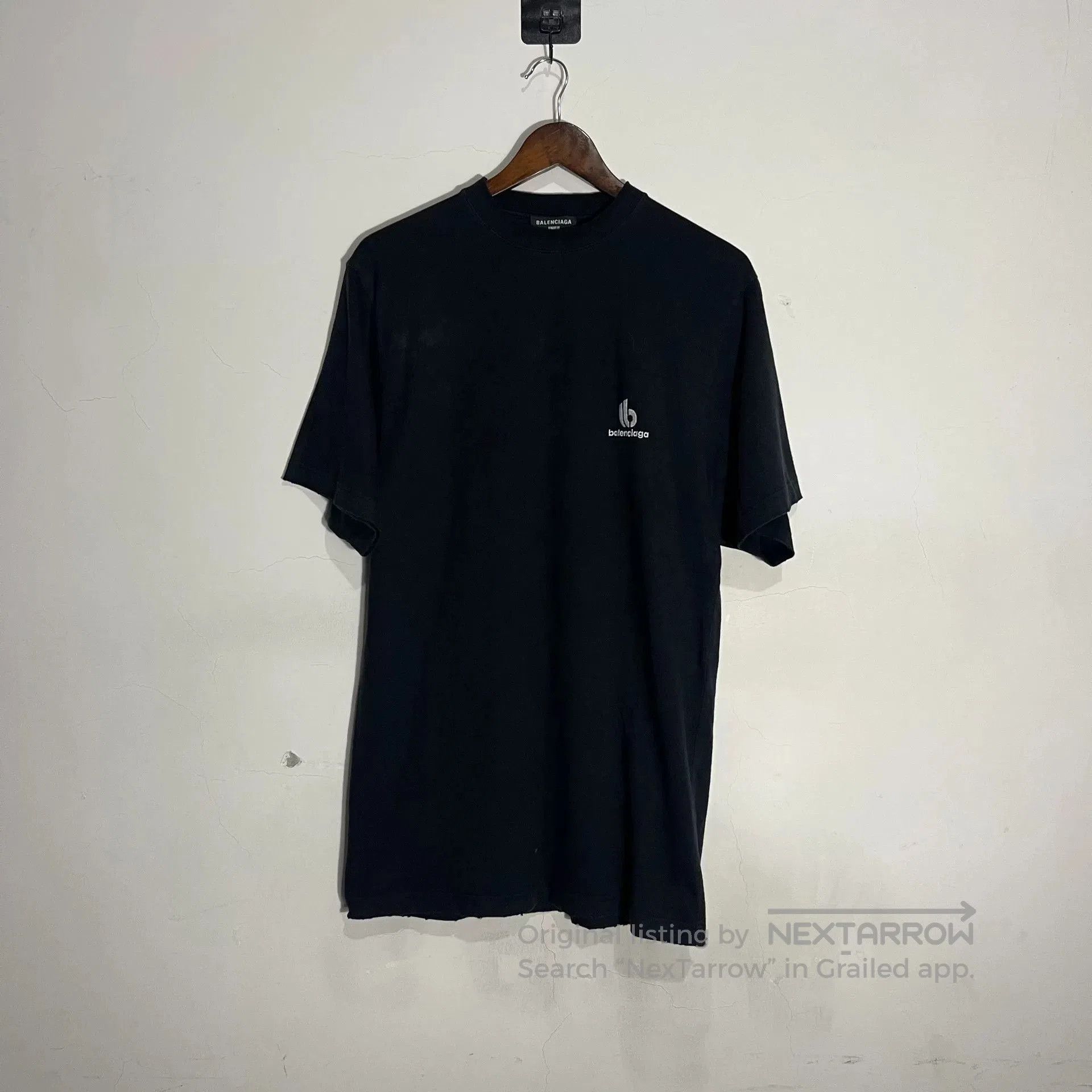 Balenciaga Balenciaga Black Short Sleeve T-Shirt. Size US L / EU 52-54 / 3 - 1 Thumbnail