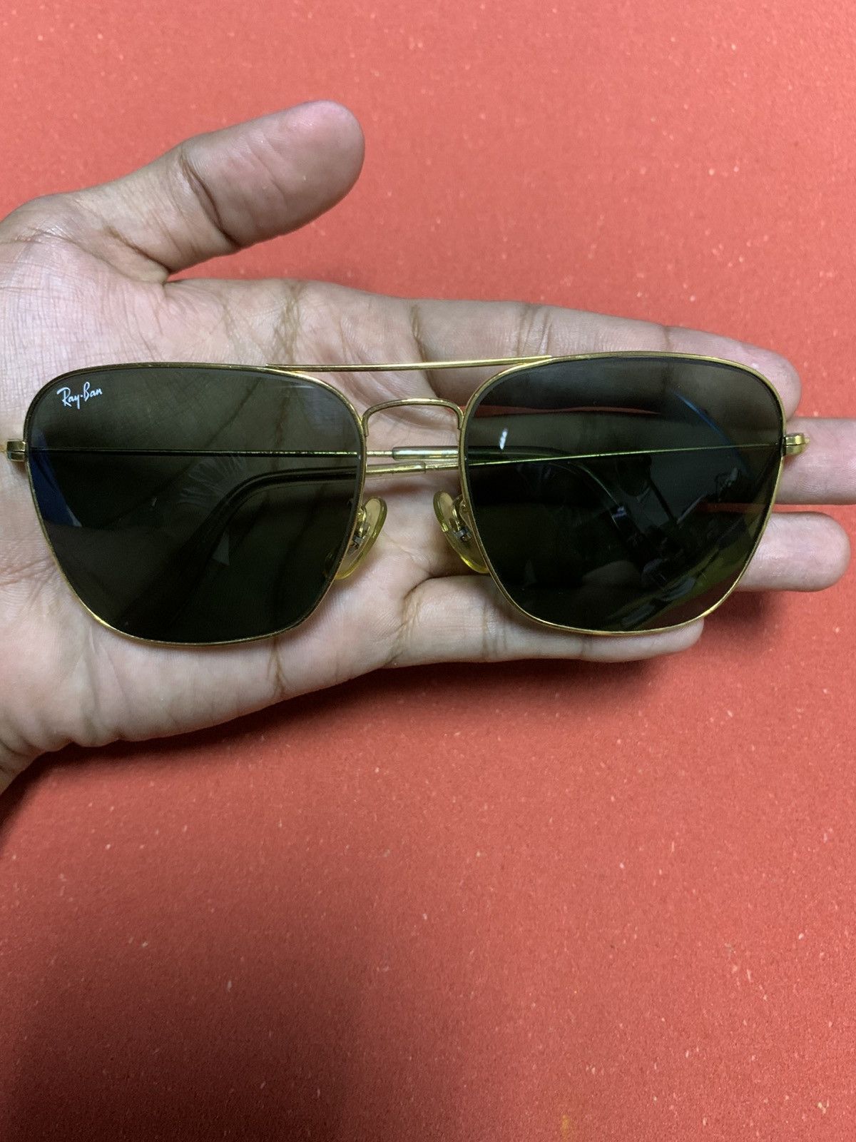 Bausch & Lomb × RayBan VINTAGE RAYBAN B&L CARAVAN CLASSIC MADE IN USA Size ONE SIZE - 2 Thumbnail