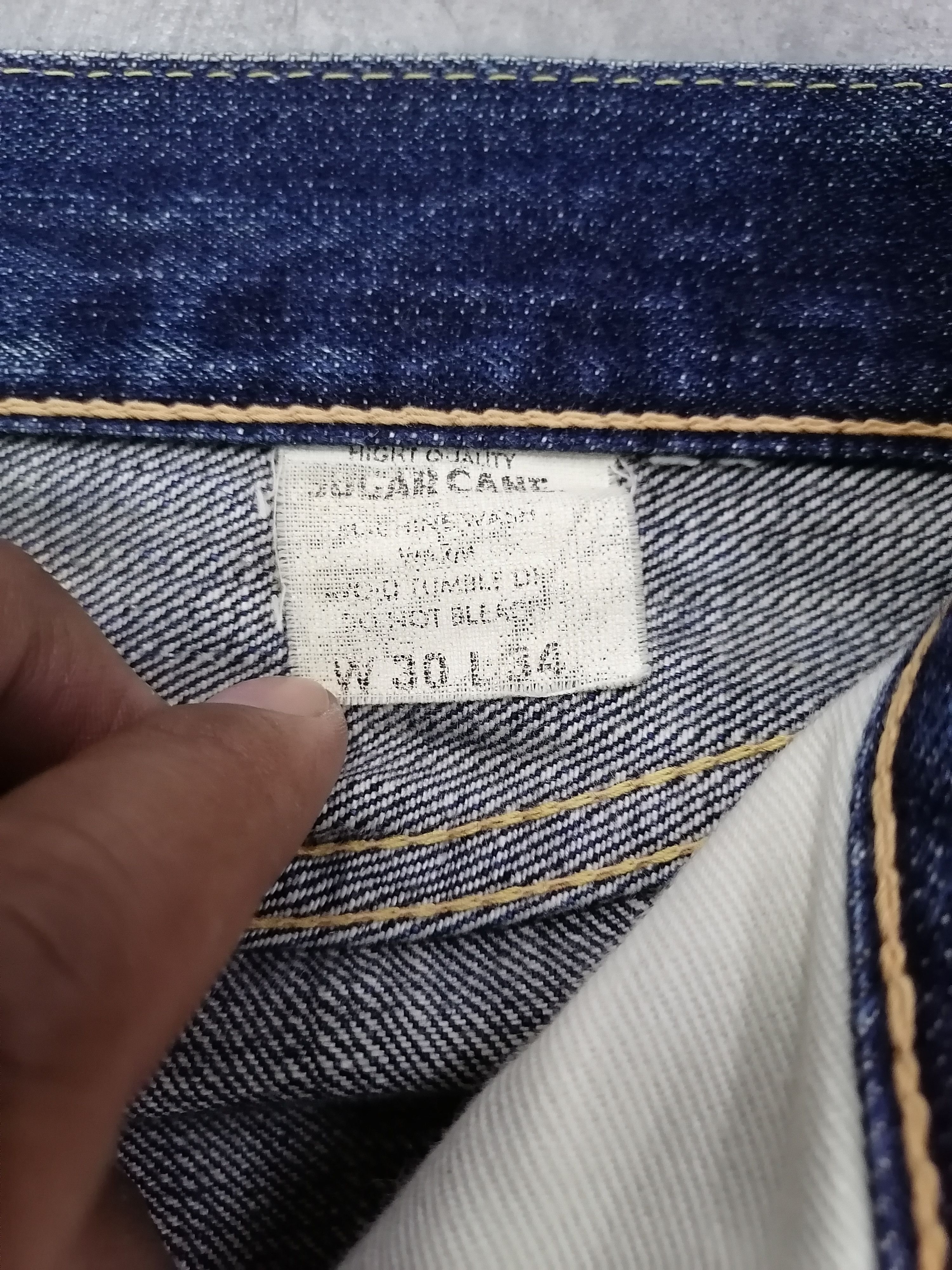 Japanese Brand × Sugar Cane Sugar Cane Lot 1947 Selvedge Distressed Denim Short Pants Size US 30 / EU 46 - 6 Thumbnail