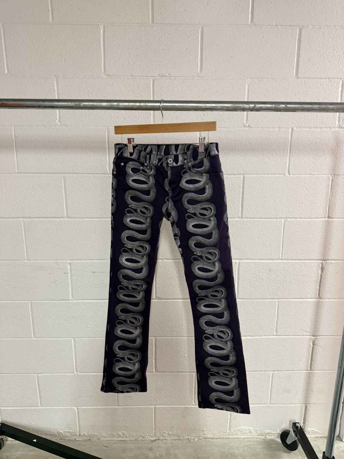 Hysteric Glamour hysteric glamour snake skin denim Size US 28 / EU 44 - 1 Thumbnail