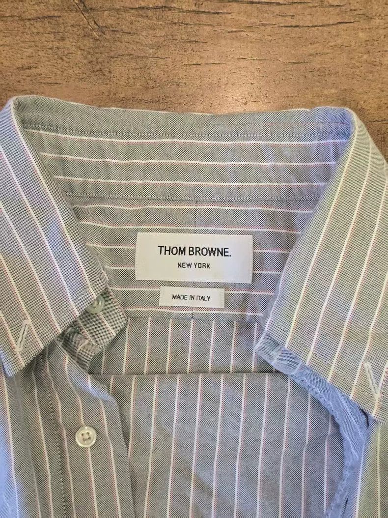 Thom Browne Thom Browne Shirts are blue Size US L / EU 52-54 / 3 - 3 Thumbnail