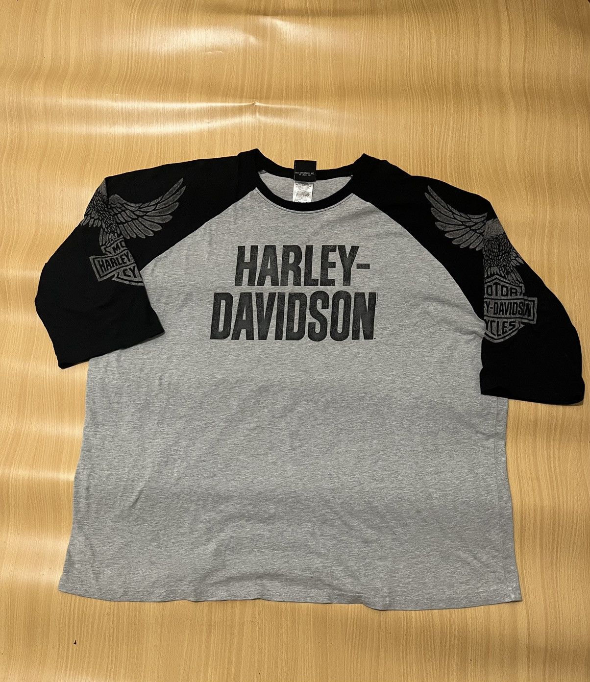 Harley Davidson HARLEY DAVIDSON REGLAN 2014 TEE Size US XXL / EU 58 / 5 - 1 Thumbnail