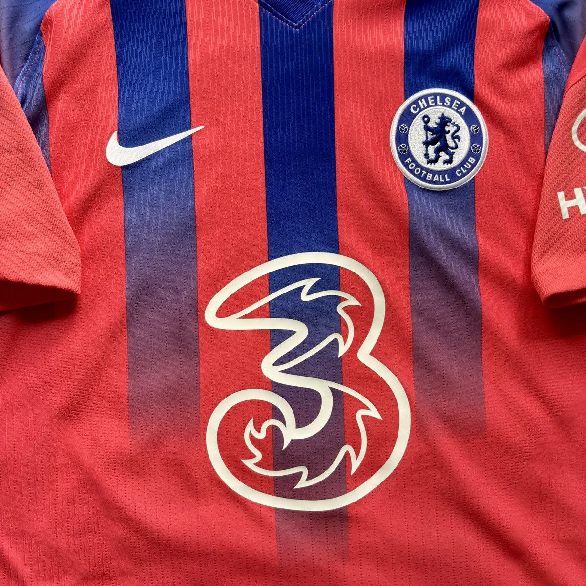 Nike Chelsea Player Issue 3rd 2020-21 Mount #19 Soccer Jersey Size US XL / EU 56 / 4 - 3 Thumbnail