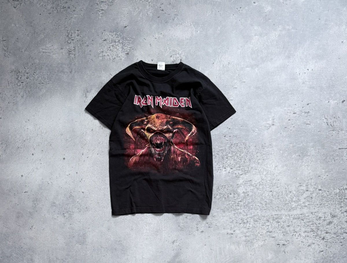 Band Tees × Vintage Iron Maiden Y2K avantgarde streetwear T-shirt Size US S / EU 44-46 / 1 - 1 Thumbnail