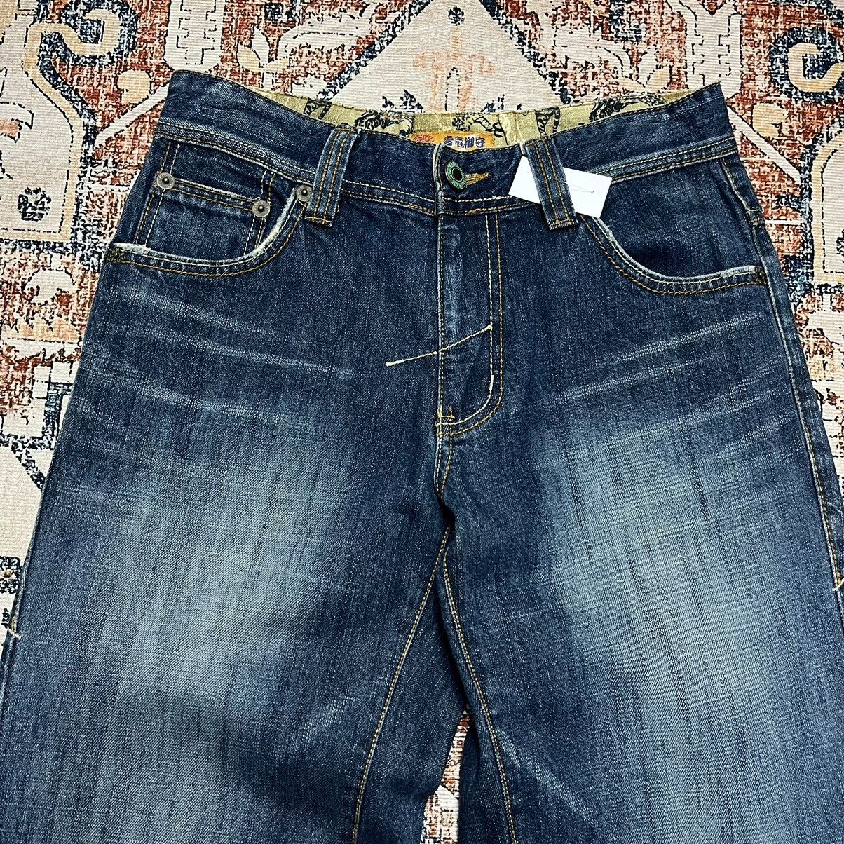 Japanese Brand Stockton World Jeans Sukajan Pants Size 29" - 4 Thumbnail