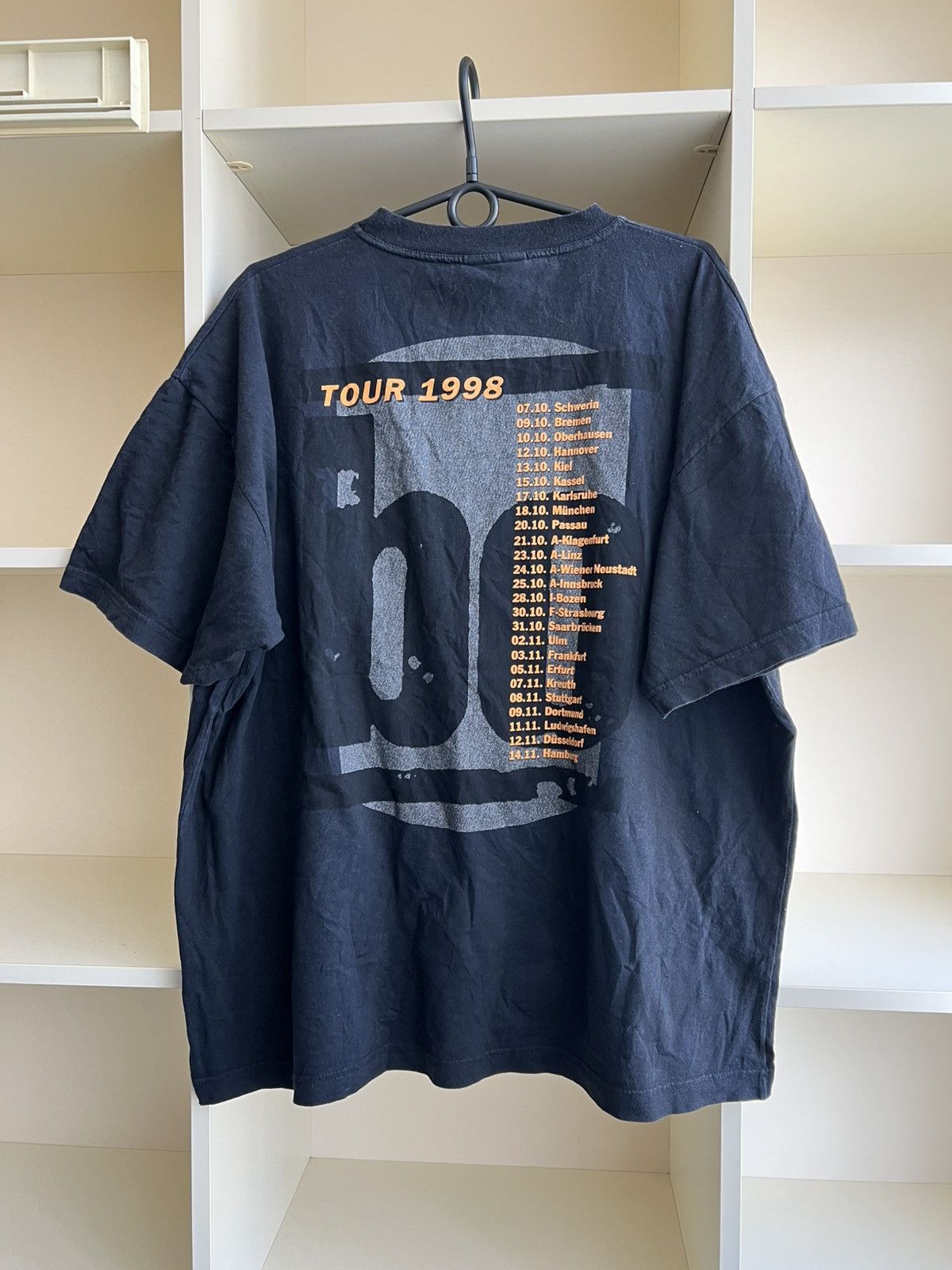 Band Tees Vintage 1998 Böhse Onkelz Band T-Shirt Rock Size US XL / EU 56 / 4 - 2 Thumbnail