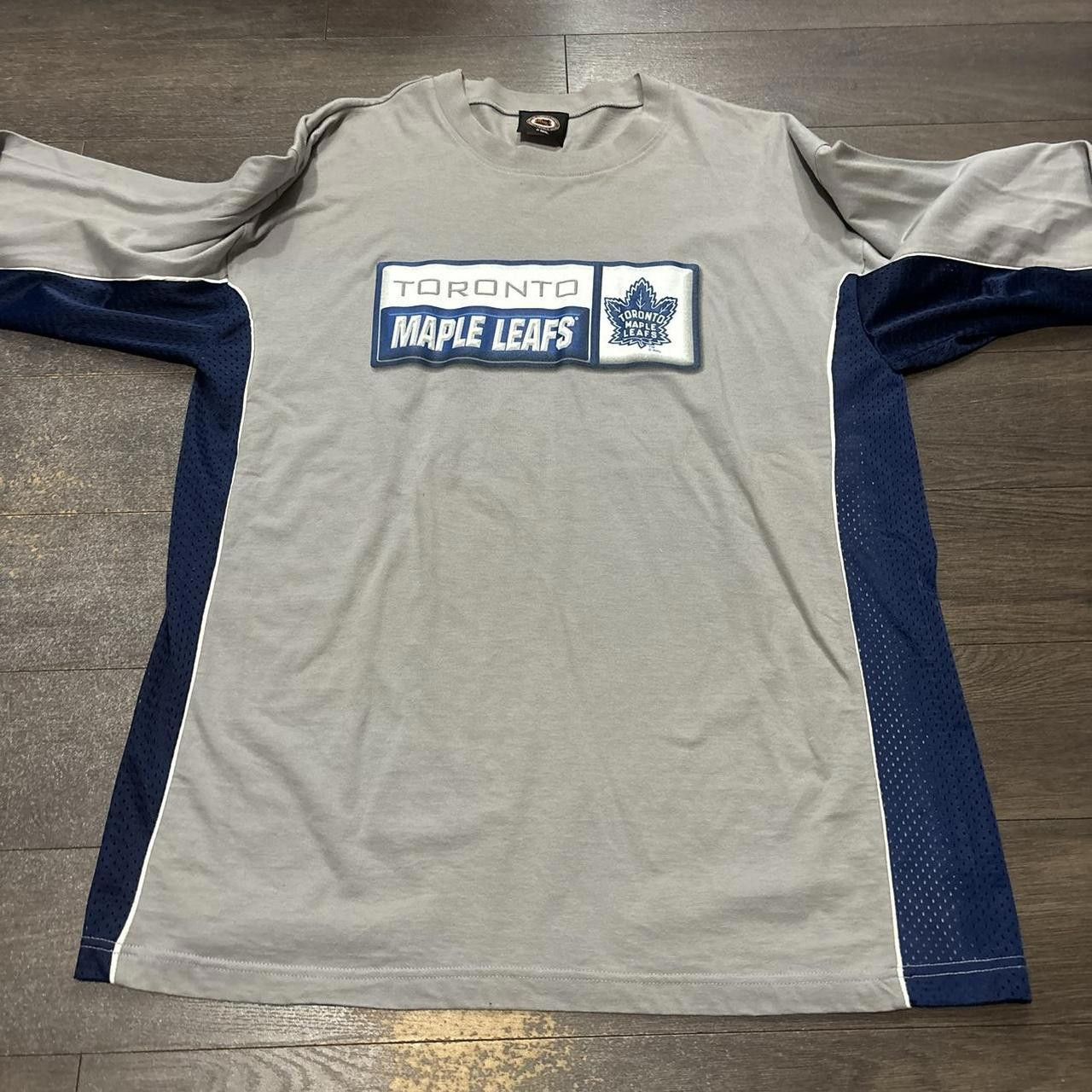 NHL vintage toronto maple leafs long sleeve t shirt 00s L Size US L / EU 52-54 / 3 - 4 Thumbnail