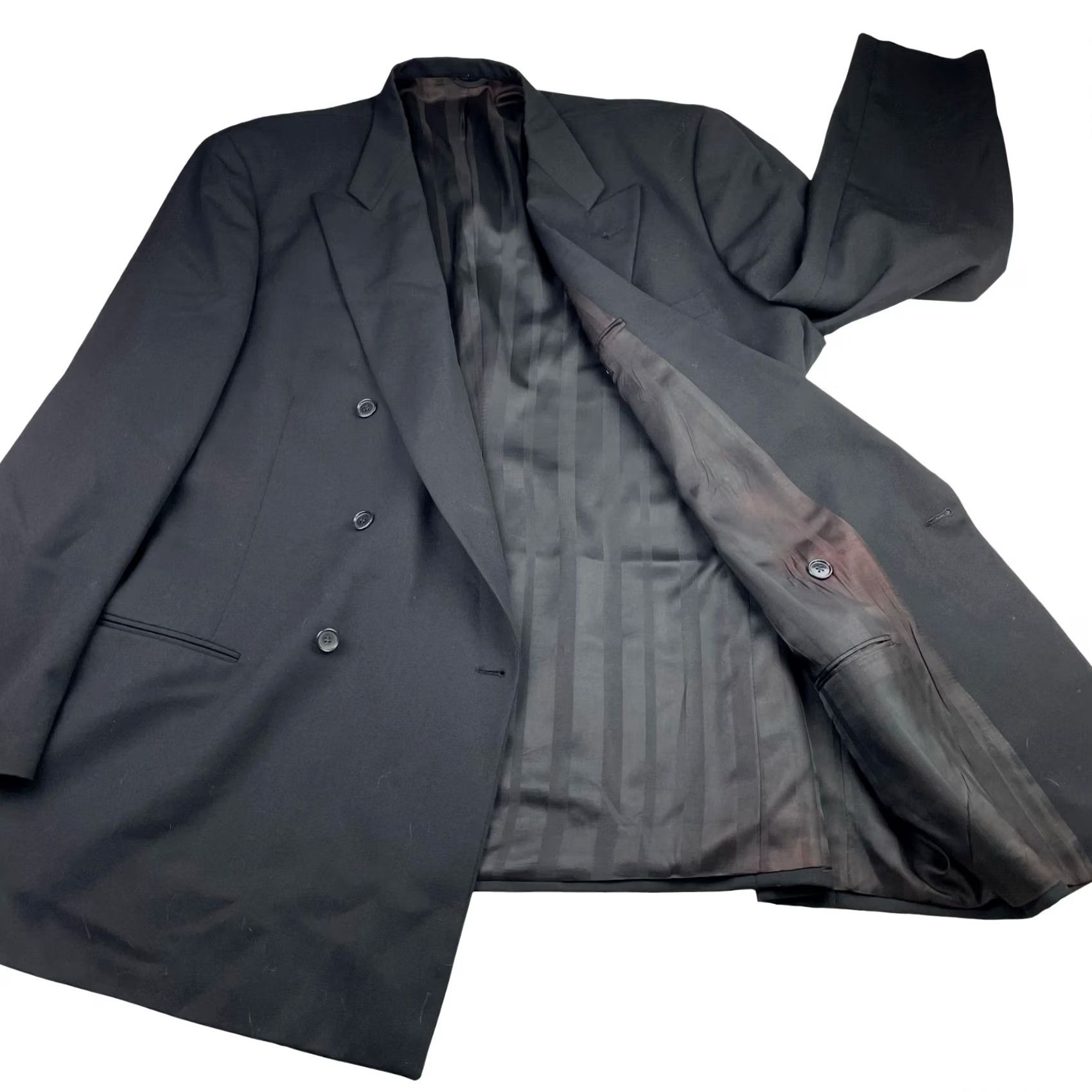 Pierre Cardin Pierre Cardin Black Tuxedo Jacket Men’s Double Breasted 50XL Size 50R - 3 Thumbnail