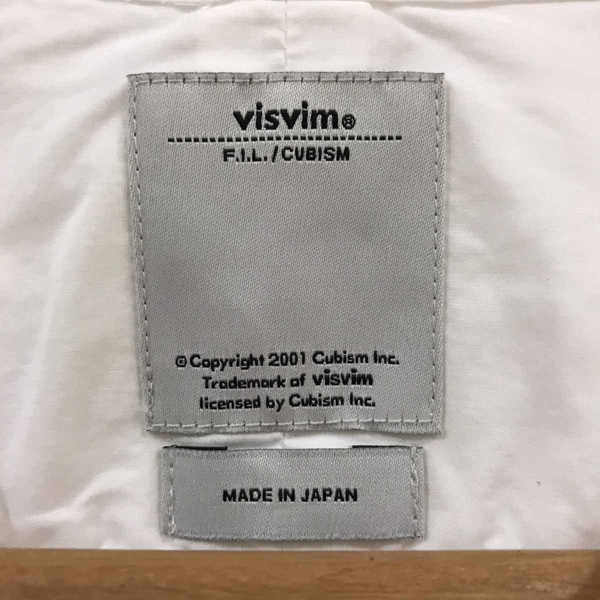 Visvim Visvim Collarless Stripe Trimmed Cotton Size US M / EU 48-50 / 2 - 7 Thumbnail