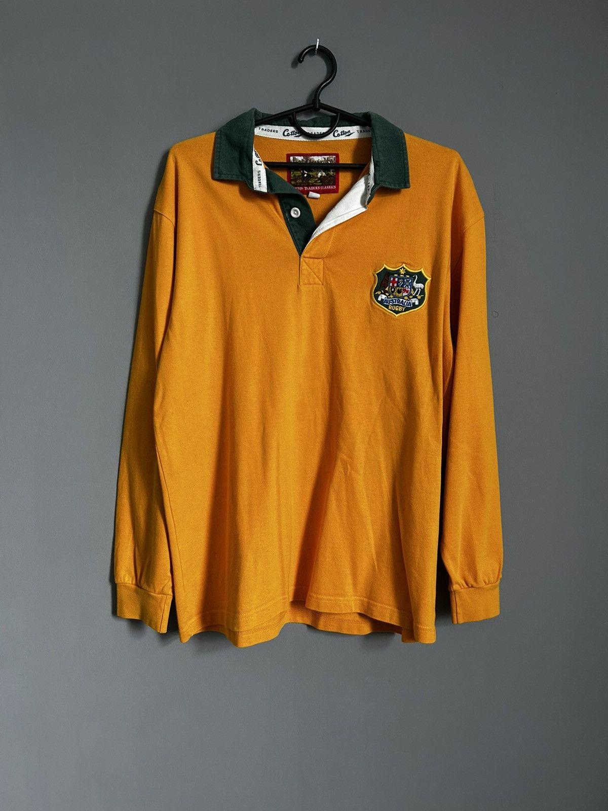 Vintage Vintage Australia rugby jersey yellow size L logo Size US L / EU 52-54 / 3 - 1 Thumbnail
