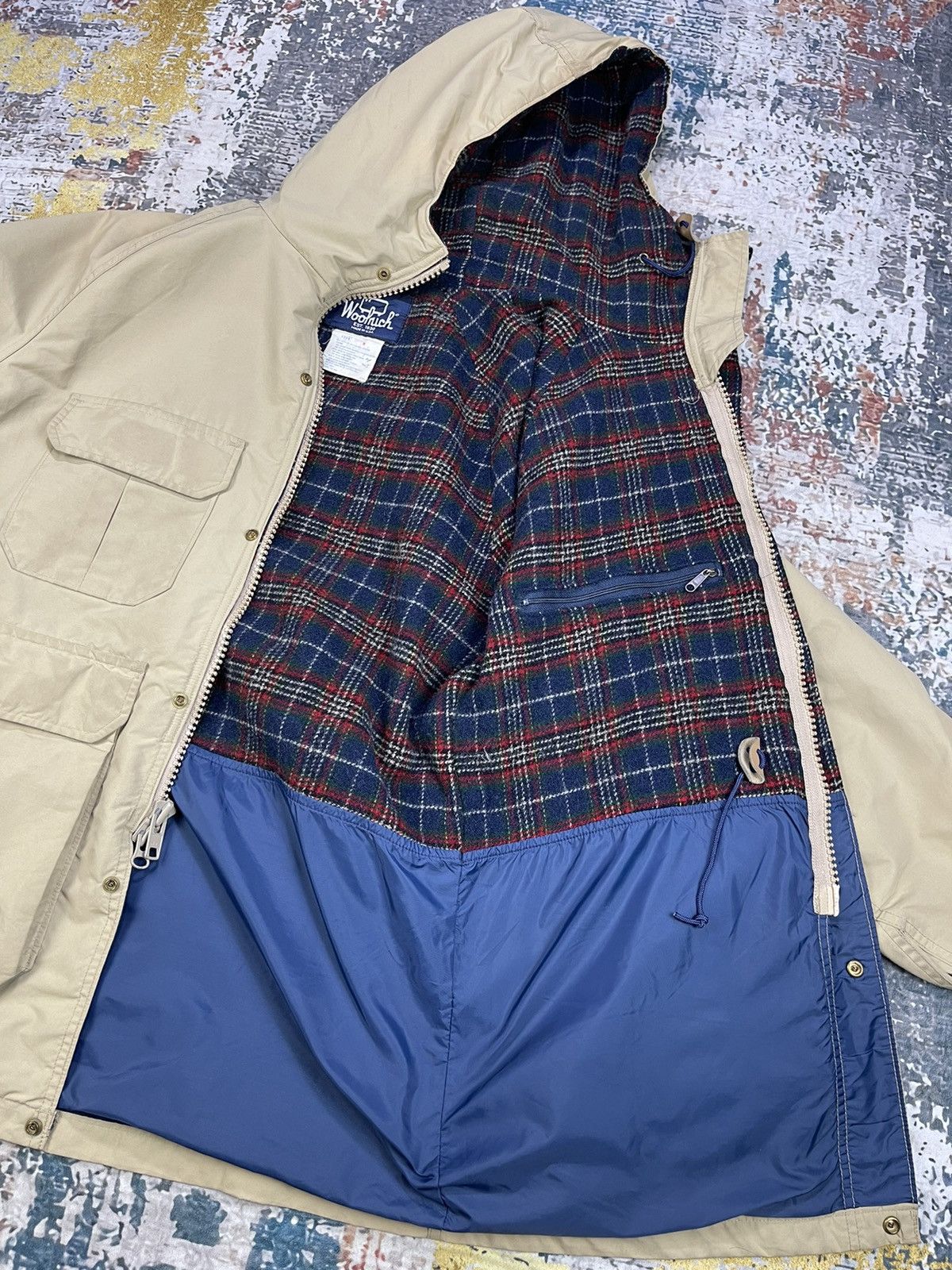 Woolrich Woolen Mills VTG 80s Woolrich USA Mountain Field Parka Size US M / EU 48-50 / 2 - 2 Thumbnail
