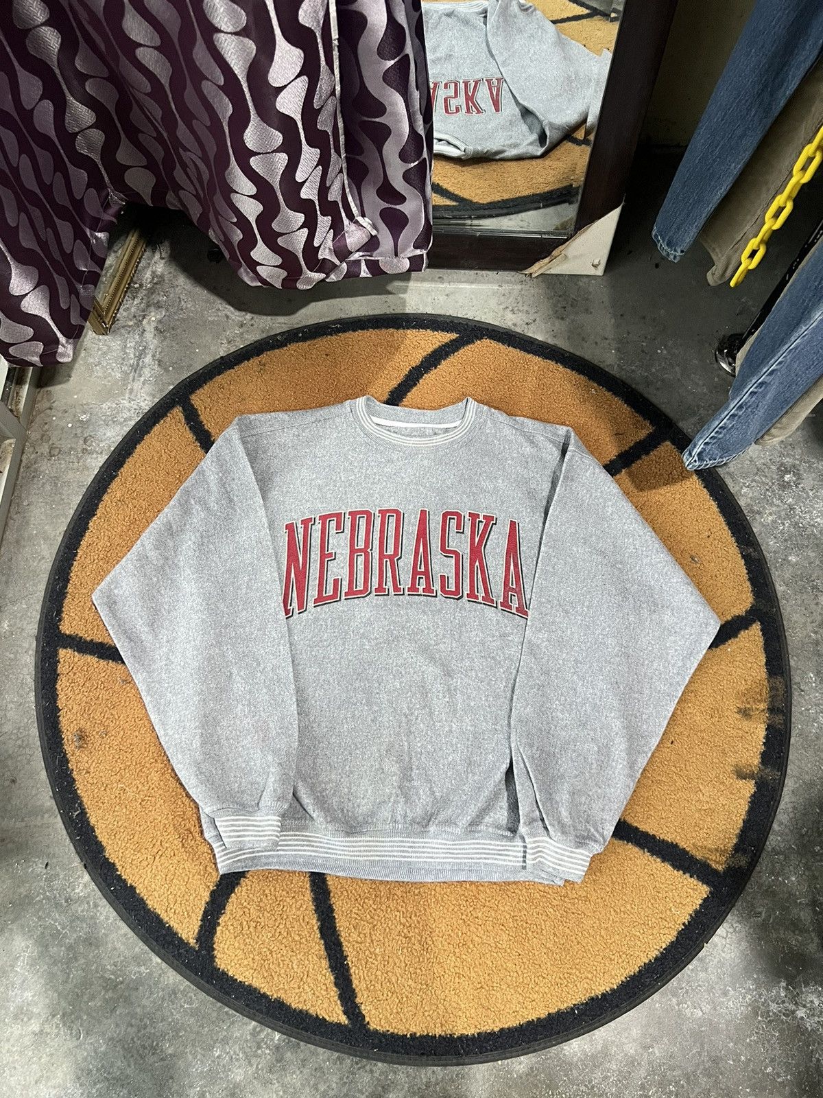 Gear for Sports 🔥Real Vintage Gear For Sports Nebraska Crewneck Sweatshirt Size US M / EU 48-50 / 2 - 1 Thumbnail