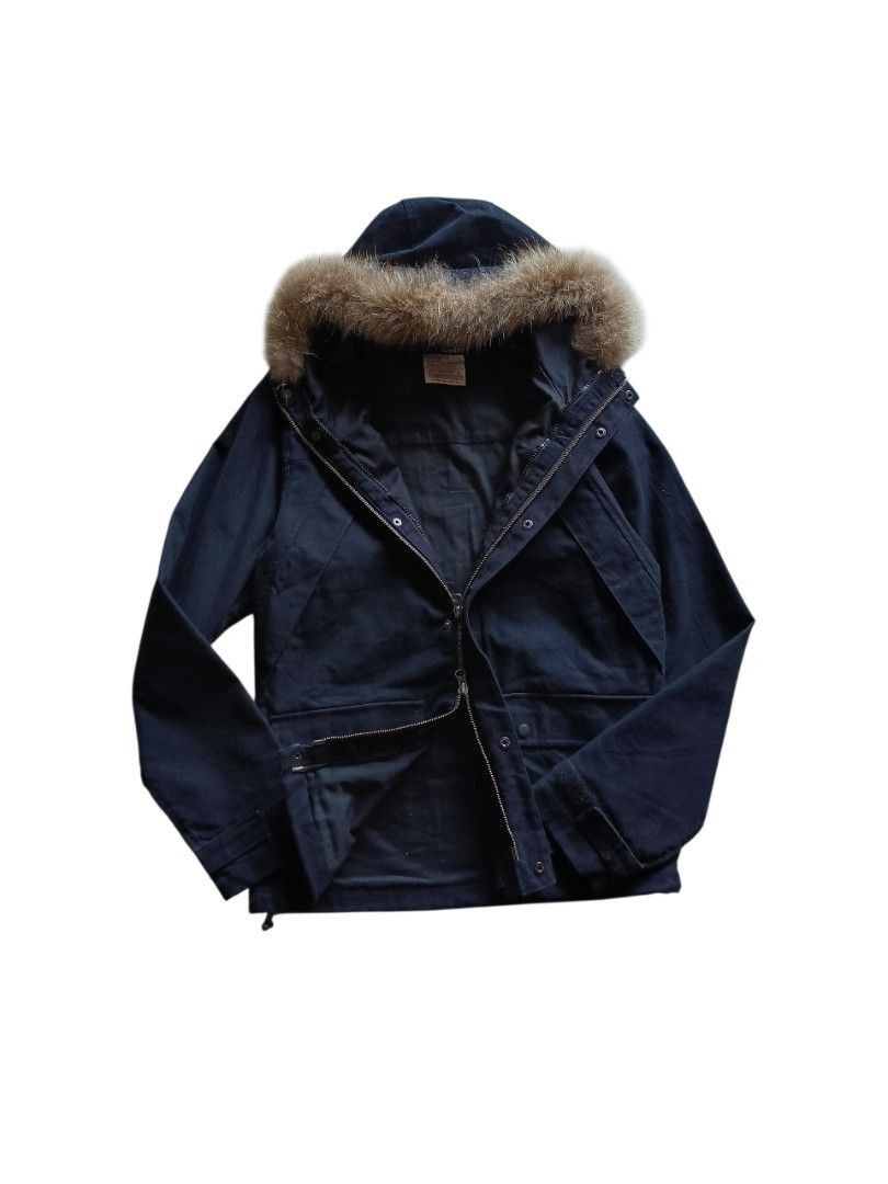 Katharine hammnet fur jacket