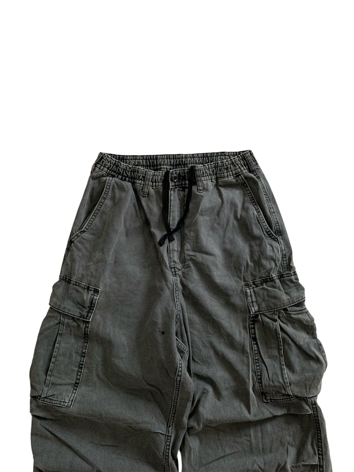 Yohji Yamamoto Global Uniqlo Denim Superwide Balloon Cargo Pants Size US 34 / EU 50 - 4 Thumbnail