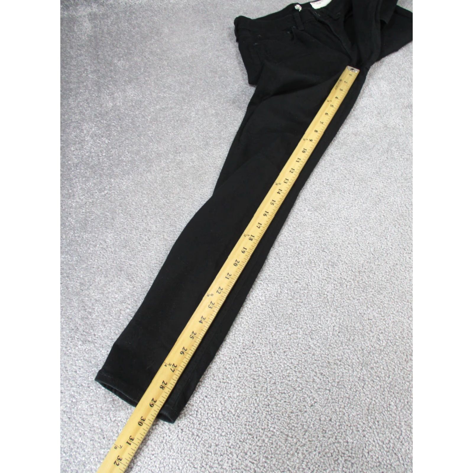 Rag & Bone rag & bone Jeans Womens 26 Black Denim Skinny Mid Rise Size 26" / US 2 / IT 38 - 5 Thumbnail