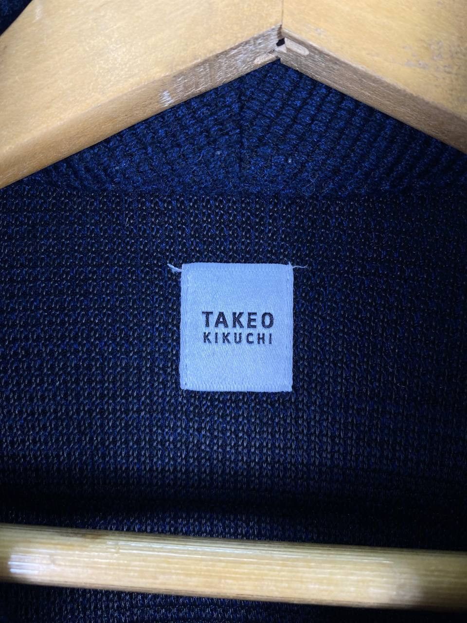 Takeo Kikuchi takeo kikuchi japanese brands wool knitted jacket Size US L / EU 52-54 / 3 - 4 Thumbnail