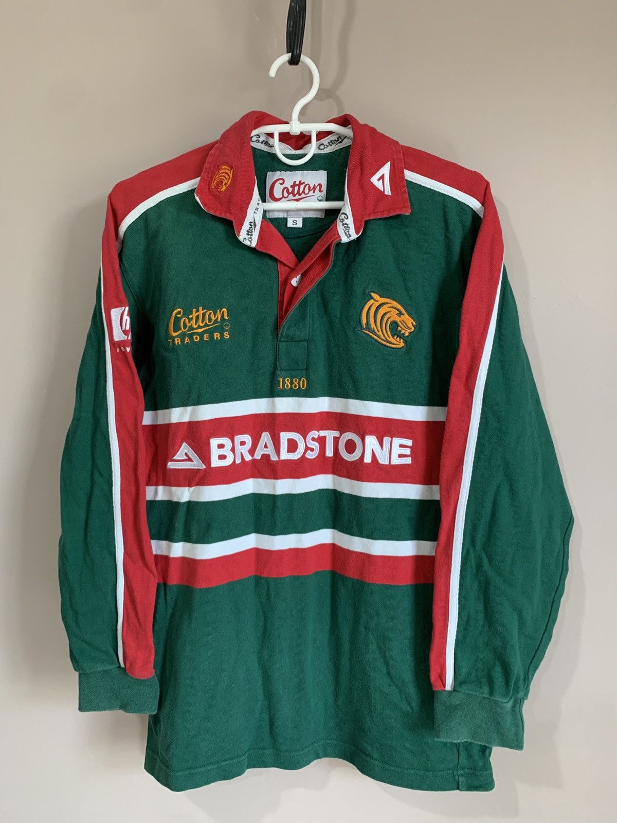 Cotton Traders Vintage Leicester Tigers Shirt Vintage Leicester