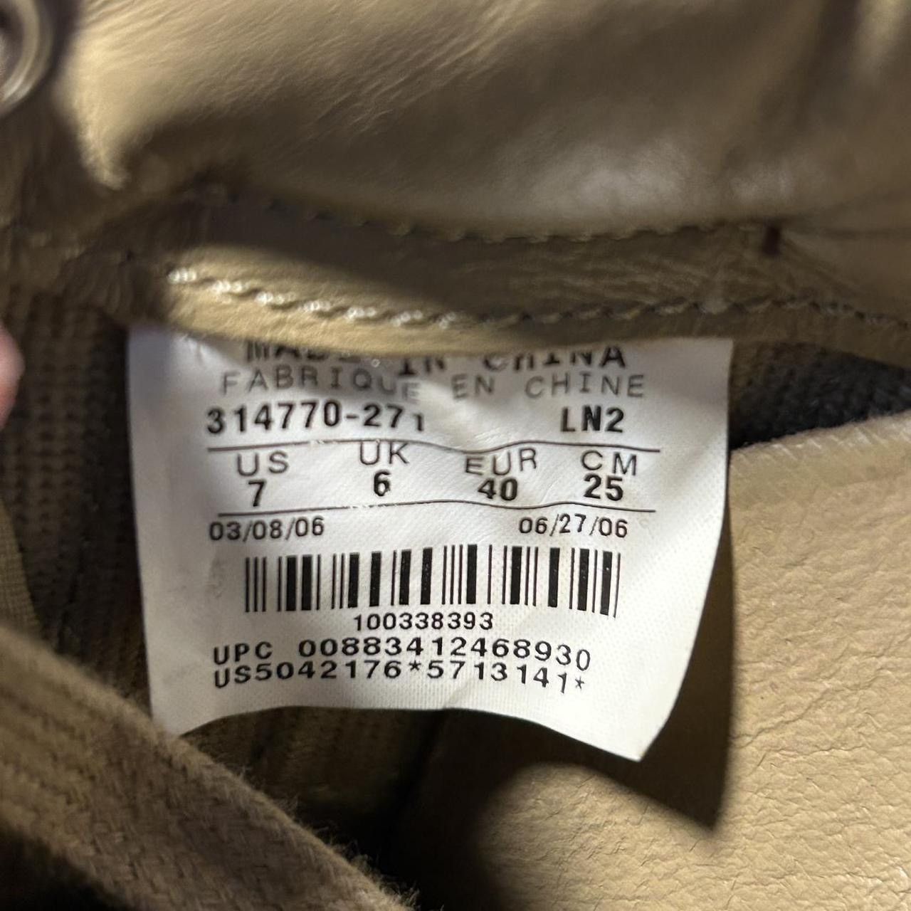 Nike × Undefeated 2006 Nike Air Force 1 x UNDFTD “Canteen” sz 7M/8.5W Size US 7 / EU 40 - 8 Thumbnail