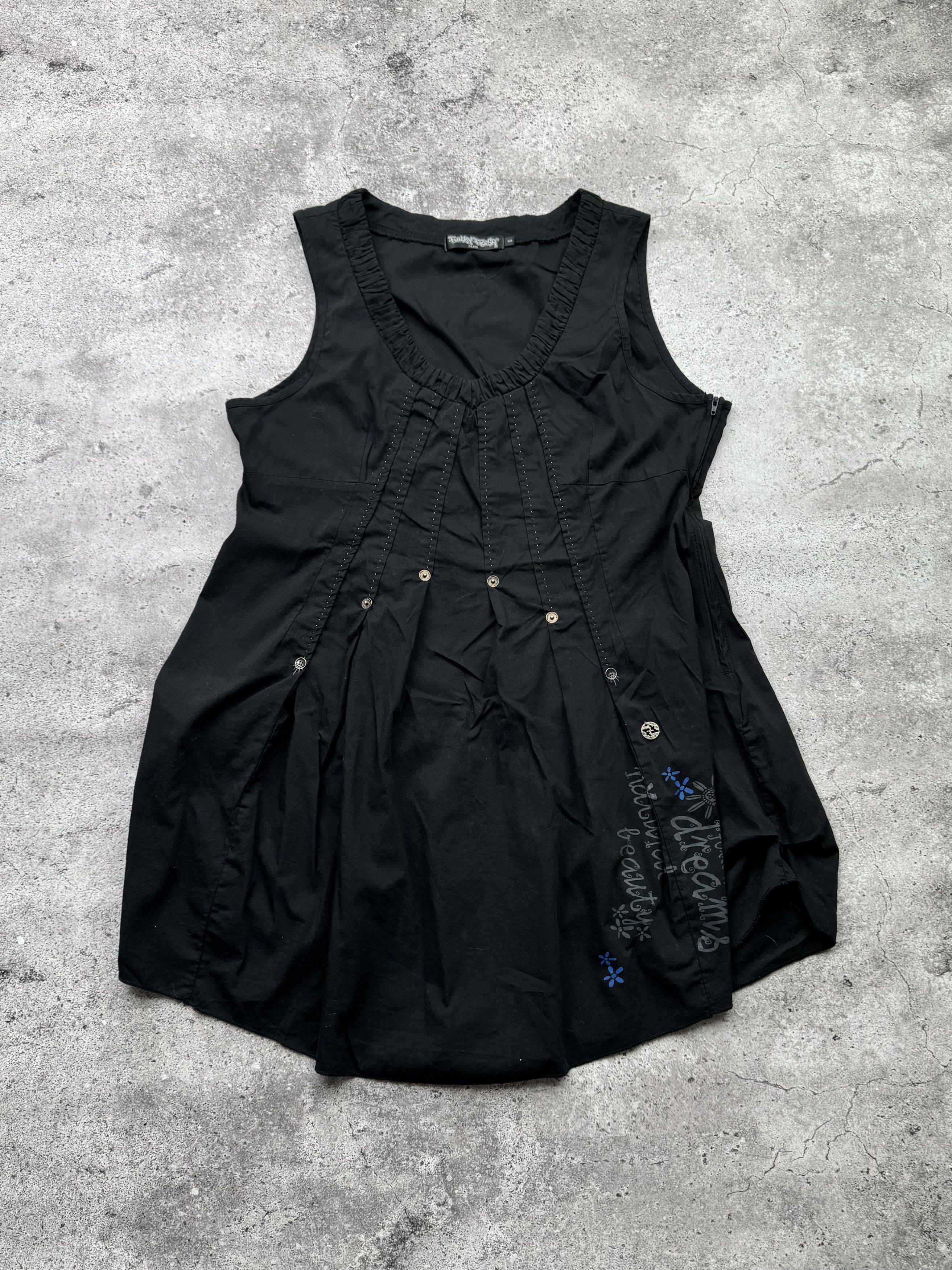 Japanese Brand Vintage Flare Dress C607(V604) Size M / US 6-8 / IT 42-44 - 1 Thumbnail