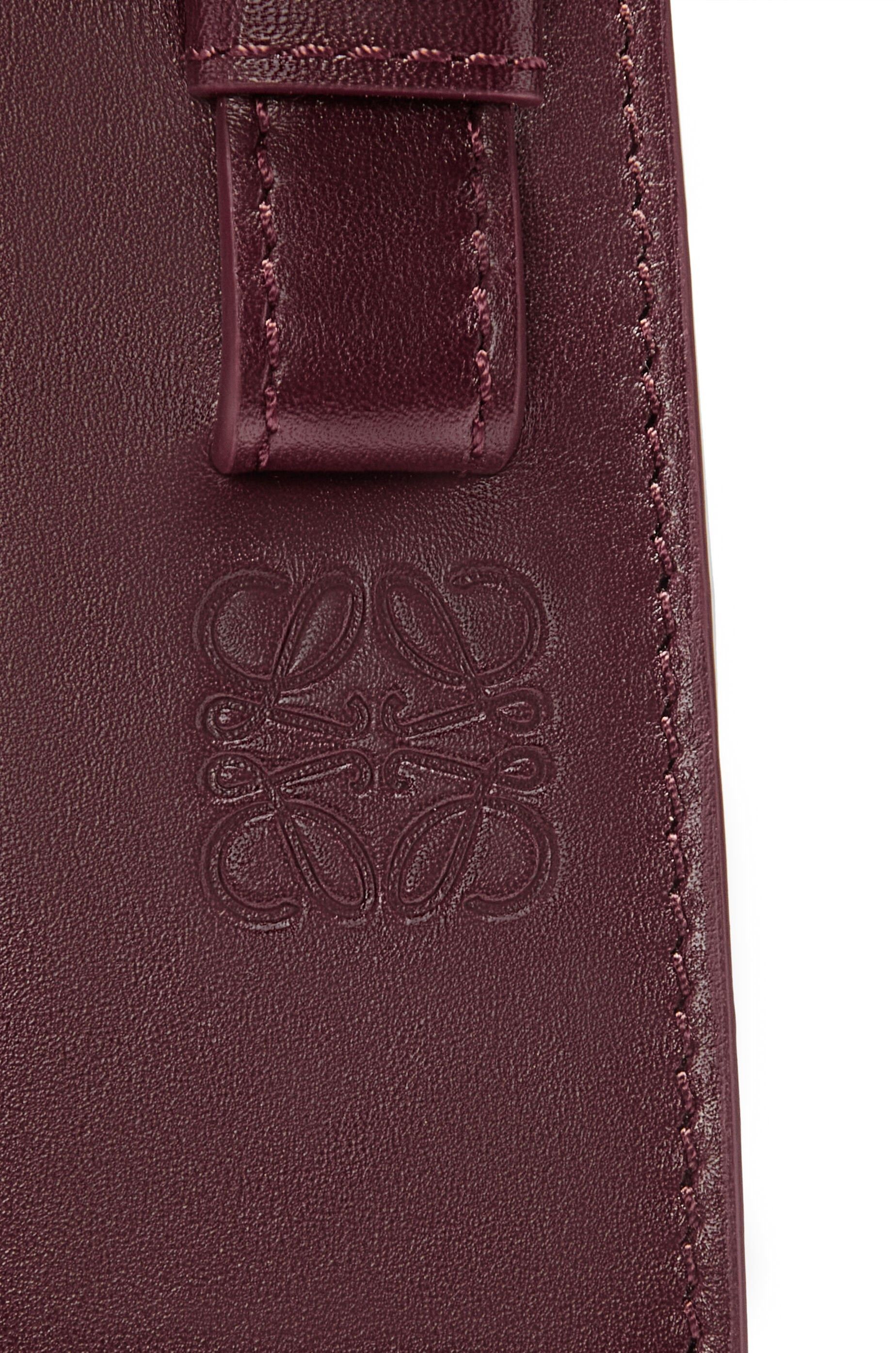 Loewe o1in1g0426 Size: OS / Hammock Slice Bag in Dark Burgundy Size ONE SIZE - 8 Thumbnail