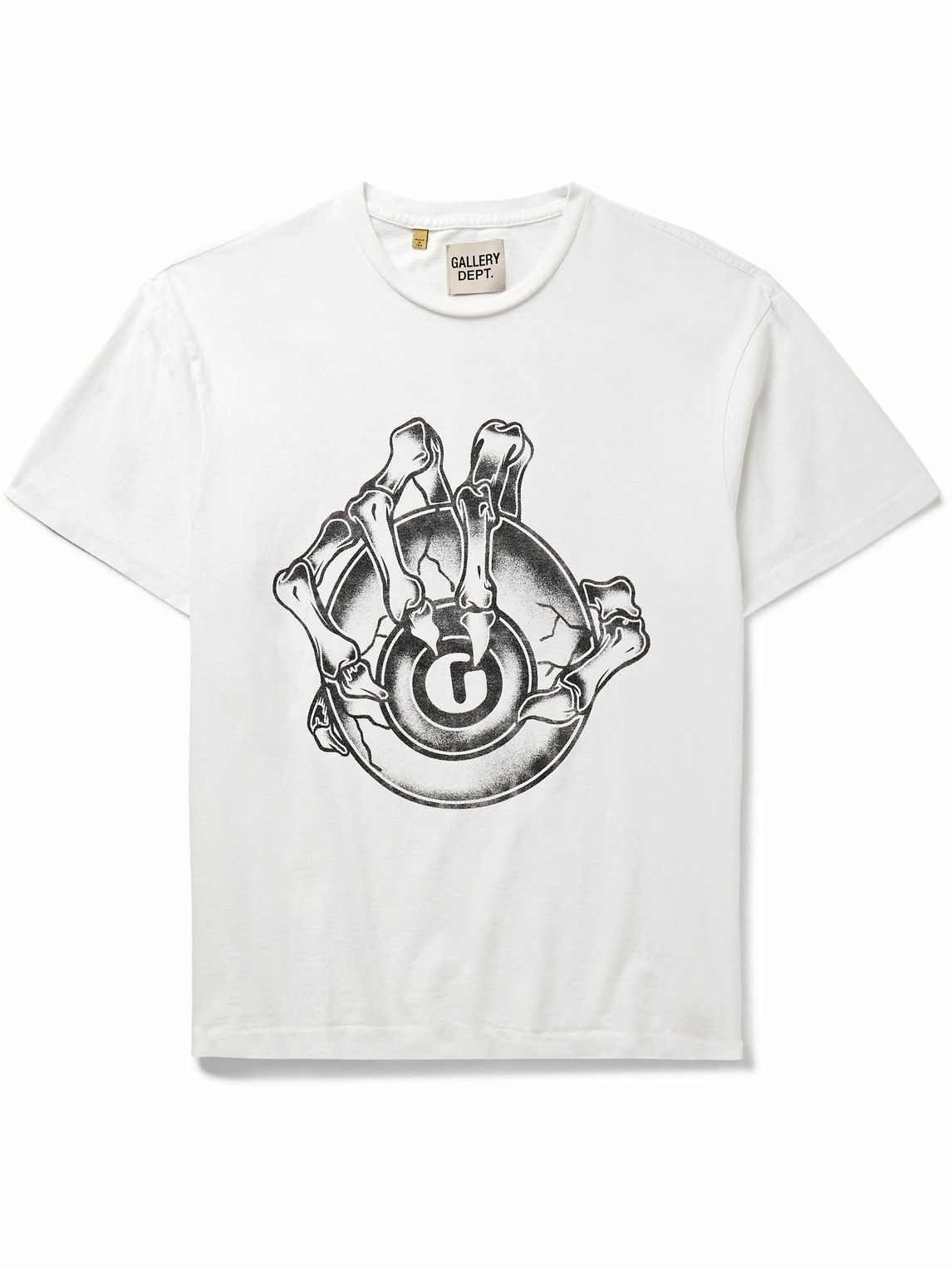 Gallery Dept. o1mle0825 Big G Ball Tee Shirt in White Size US XXL / EU 58 / 5 - 1 Thumbnail