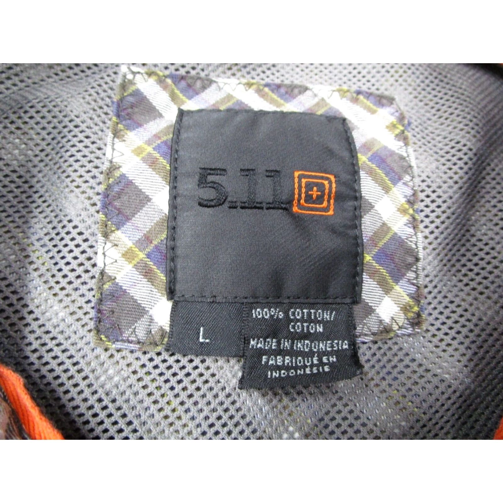 Vintage 5.11 Tactical Shirt Mens Large Brown Button-Up Pearl Snaps Conceal Carry Rancher Size US L / EU 52-54 / 3 - 3 Thumbnail