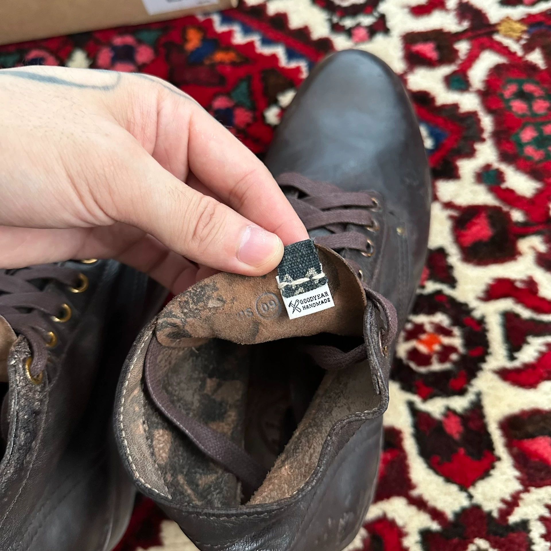 Visvim VISVIM 20AW BRIGADIER BOOTS M9 1st Mud Dyed Kangaroo New Size US 9 / EU 42 - 5 Thumbnail