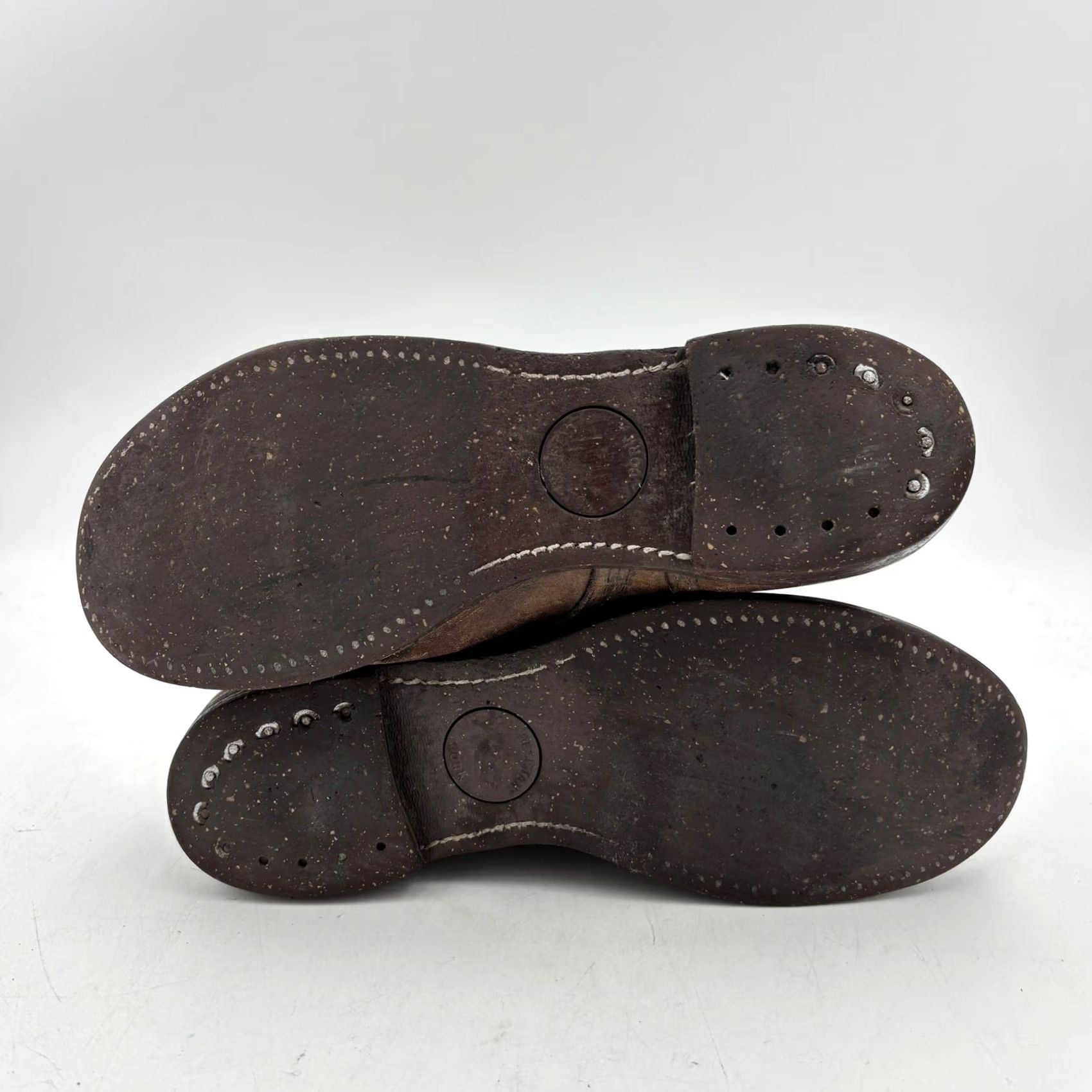 Red Wing Red Wing Work Boots Men's 7.5D Workwear Leather 6 Inch Iron Ranger Combat Brown Size US 8 / EU 41 - 7 Thumbnail