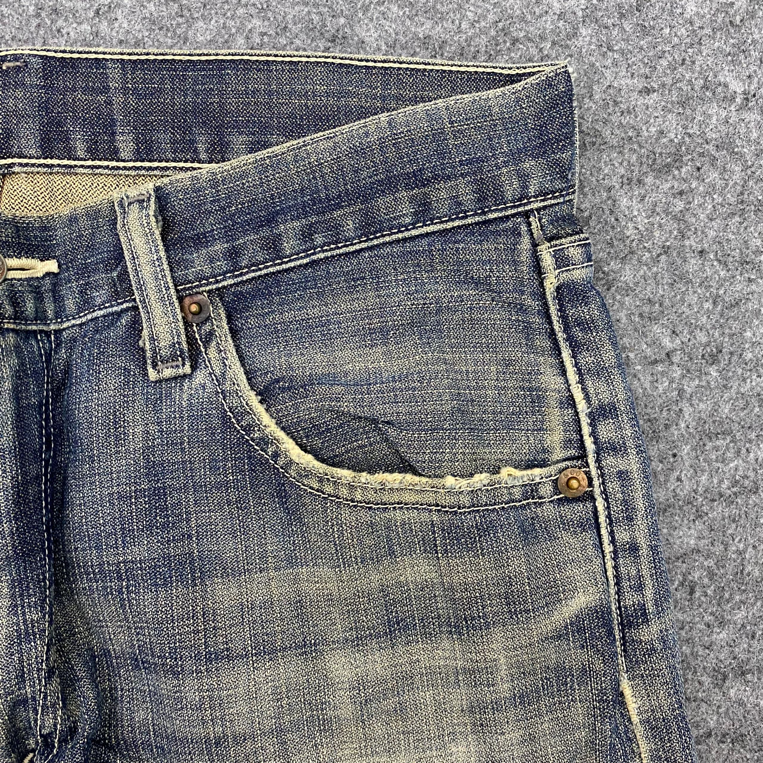 If Six Was Nine 💥Best Offer💥Vintage Levis Distressed denim Size US 31 - 10 Thumbnail