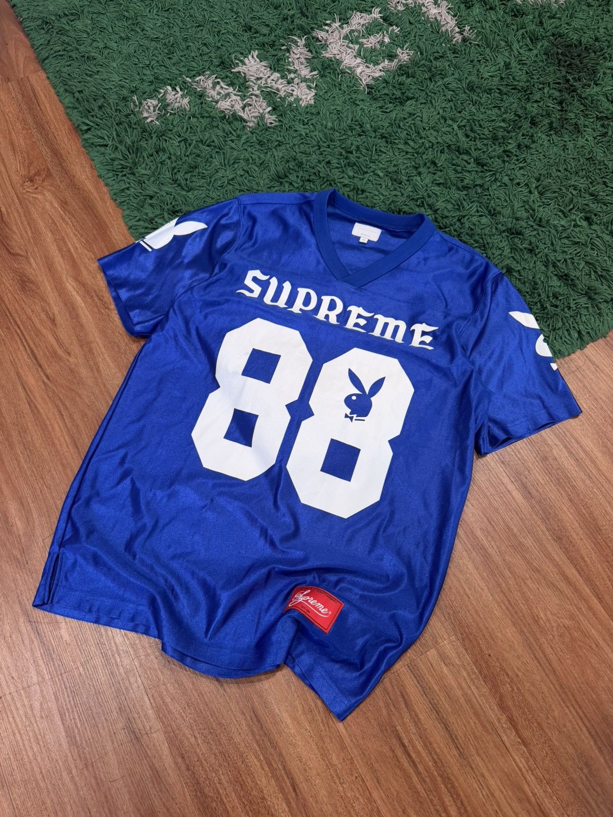 Supreme SUPREME 25SS Damien Hirst Soccer Jersey Blue Size M | Grailed