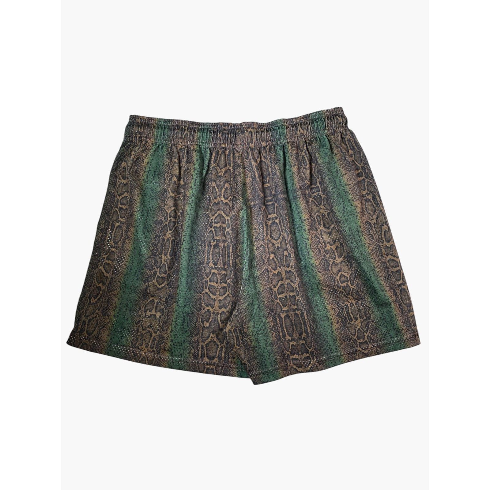 Eric Emanuel Eric Emanuel Snakeskin Green Shorts Size US 38 / EU 54 - 2 Thumbnail
