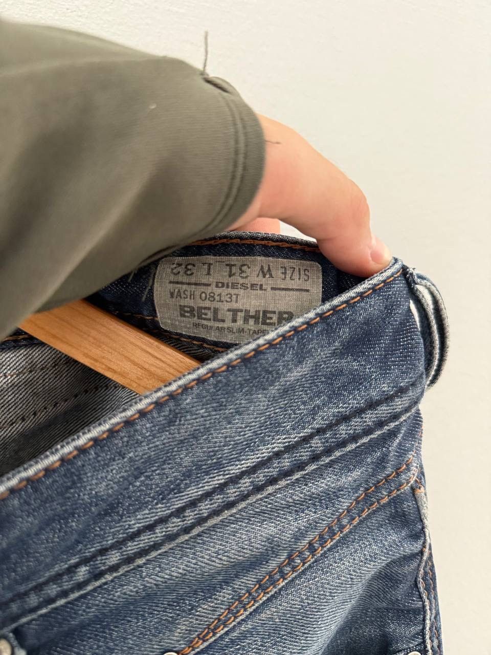 Diesel × Vintage Vintage Diesel Avant Garde Jeans Denim Pants Size US 31 - 4 Thumbnail