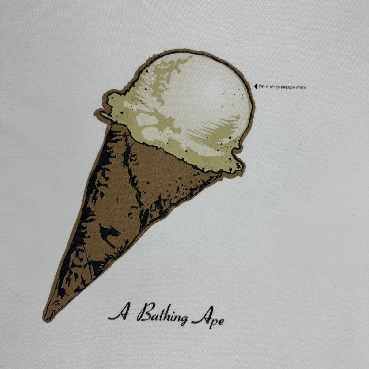 Bape Vintage Bape Ice Cream T-shirt Size US L / EU 52-54 / 3 - 6 Thumbnail