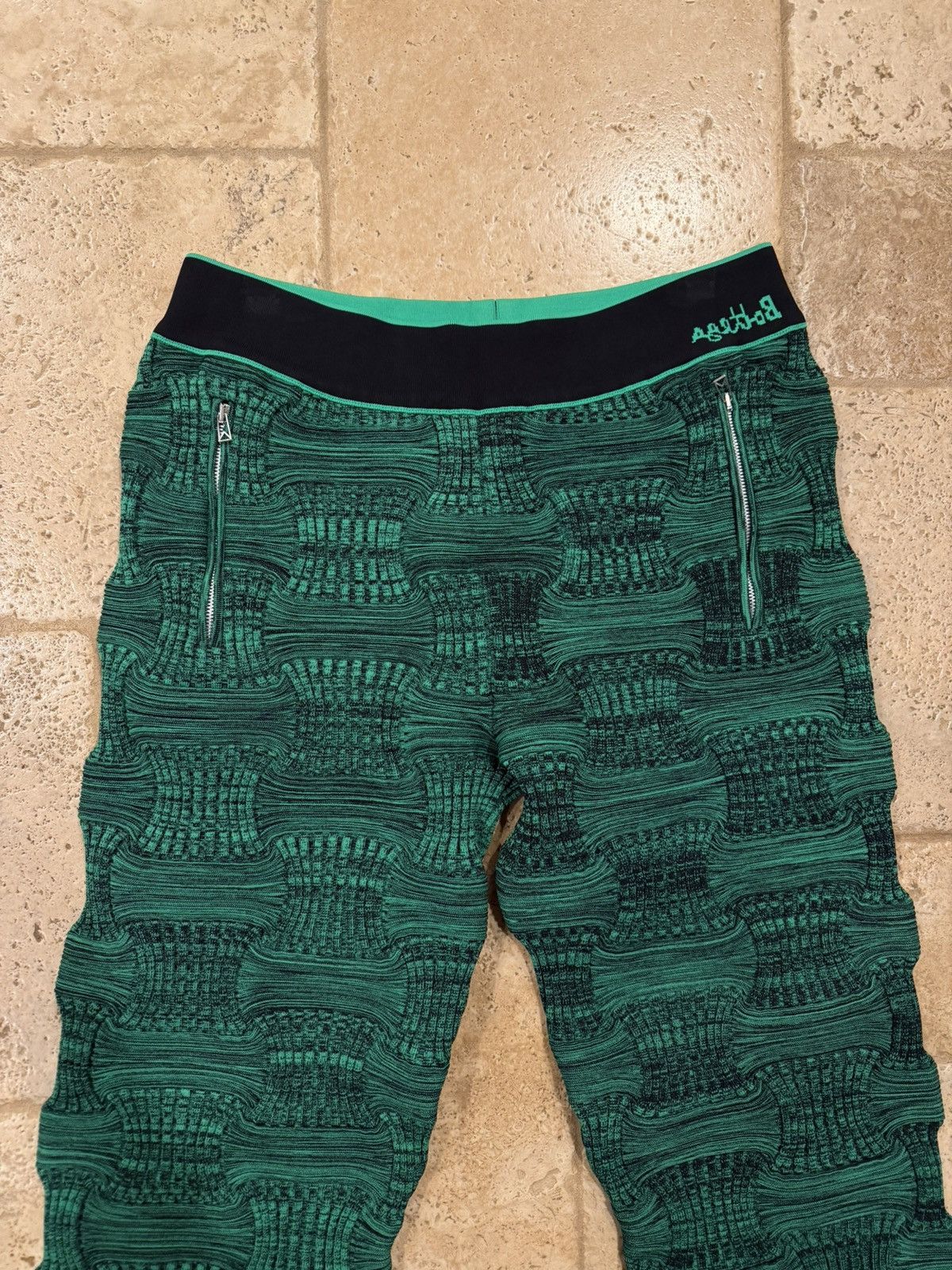 Bottega Veneta Bottega Veneta Intreciatto Mouline Weave Knit Track Pants Size US 32 / EU 48 - 3 Thumbnail