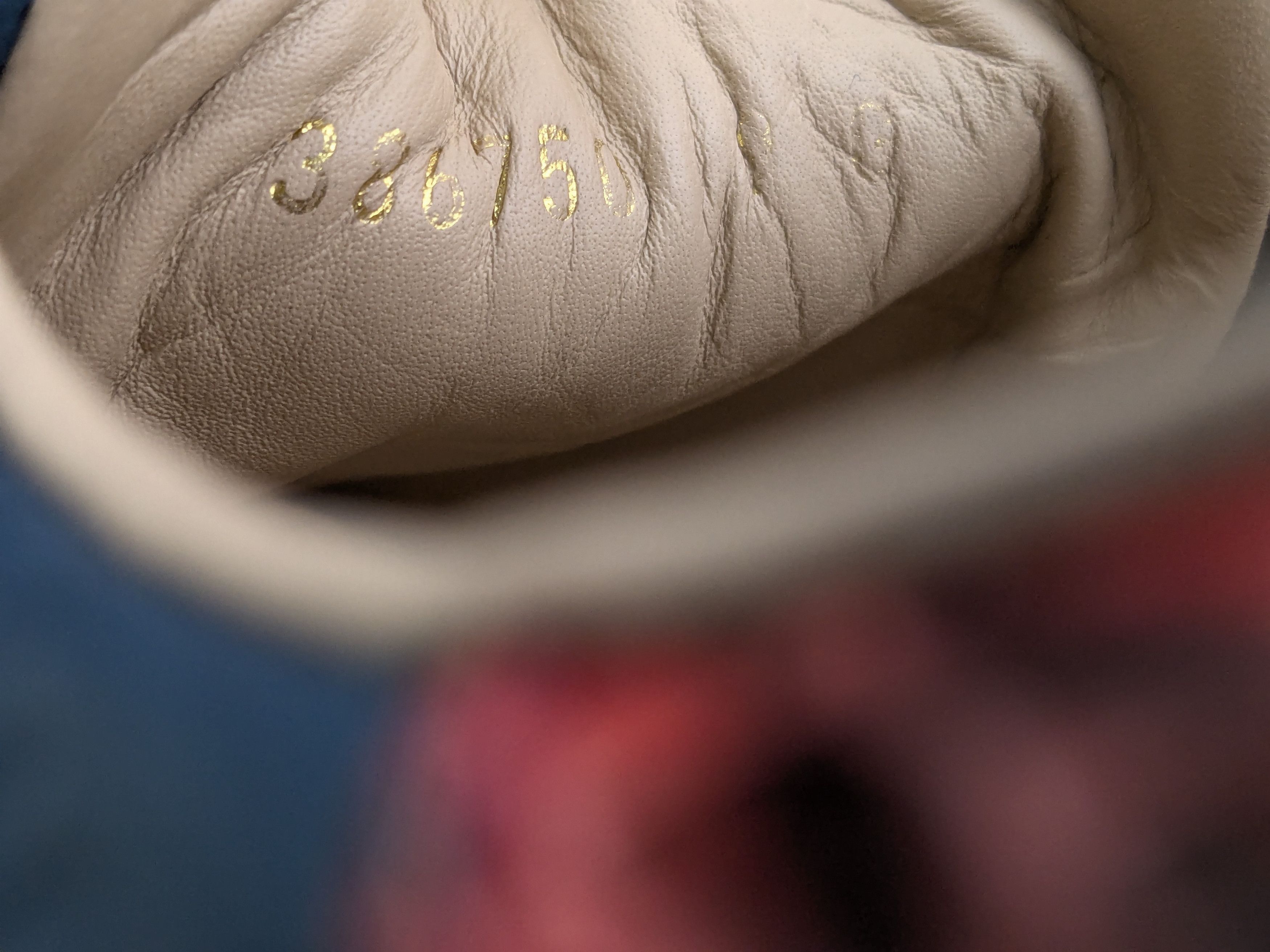 Gucci Gucci Sneakers Blue 9.5 Monogram Low Top Leather Logo Size US 9.5 / EU 42-43 - 9 Thumbnail
