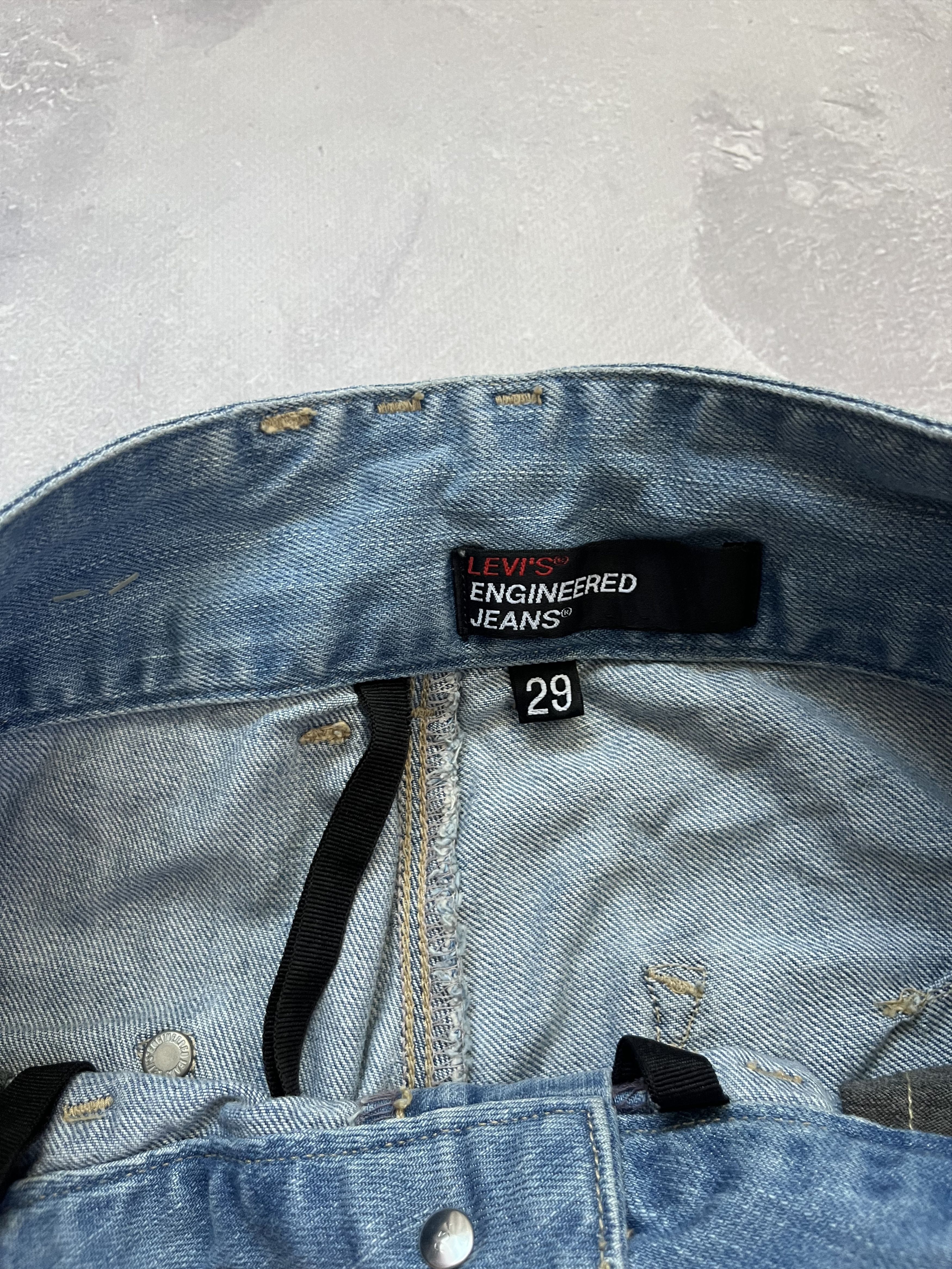 Engineered Garments × Levi's LEVI'S ENGINEERED JEANS TWISTED LEG VINTAGE Y2K DENIM PANTS Size 29" - 8 Thumbnail