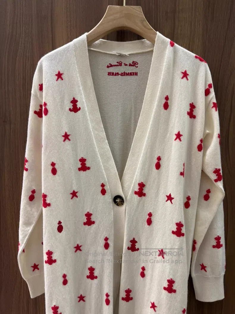Hermes Hermes Long Cardigan Knit Sweater Size XS / US 0-2 / IT 36-38 - 3 Thumbnail