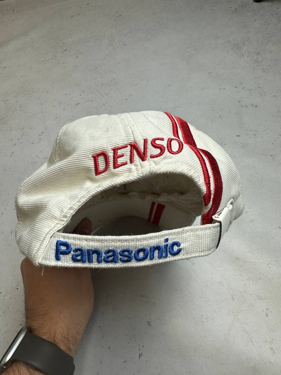 Vintage Vintage Panasonic Toyota Racing F-1 Cap Y2K Os Size ONE SIZE - 5 Thumbnail