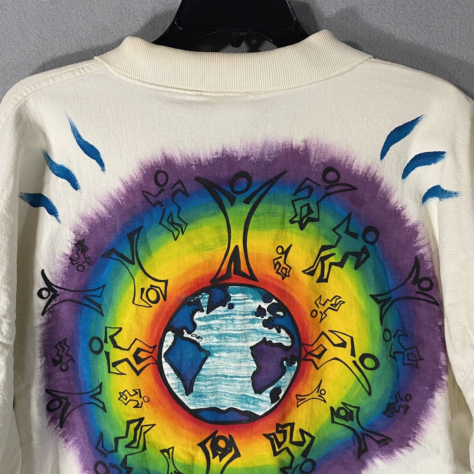 Other Vtg Key West Florida Rainbow Painted World Sweatshirt Small Size US S / EU 44-46 / 1 - 6 Thumbnail