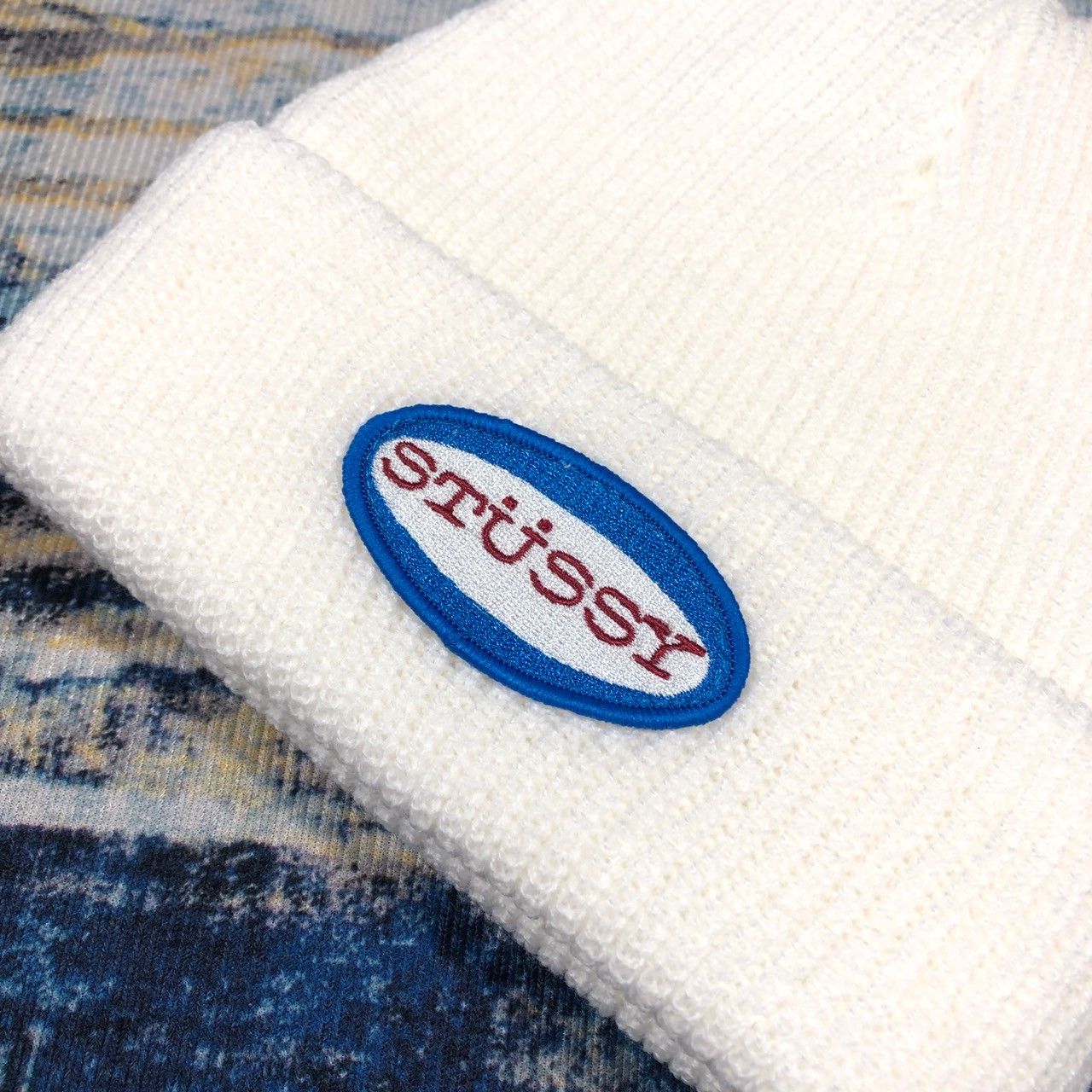 Stussy Stussy Oval Patch Cuff Beanie Size ONE SIZE - 3 Thumbnail