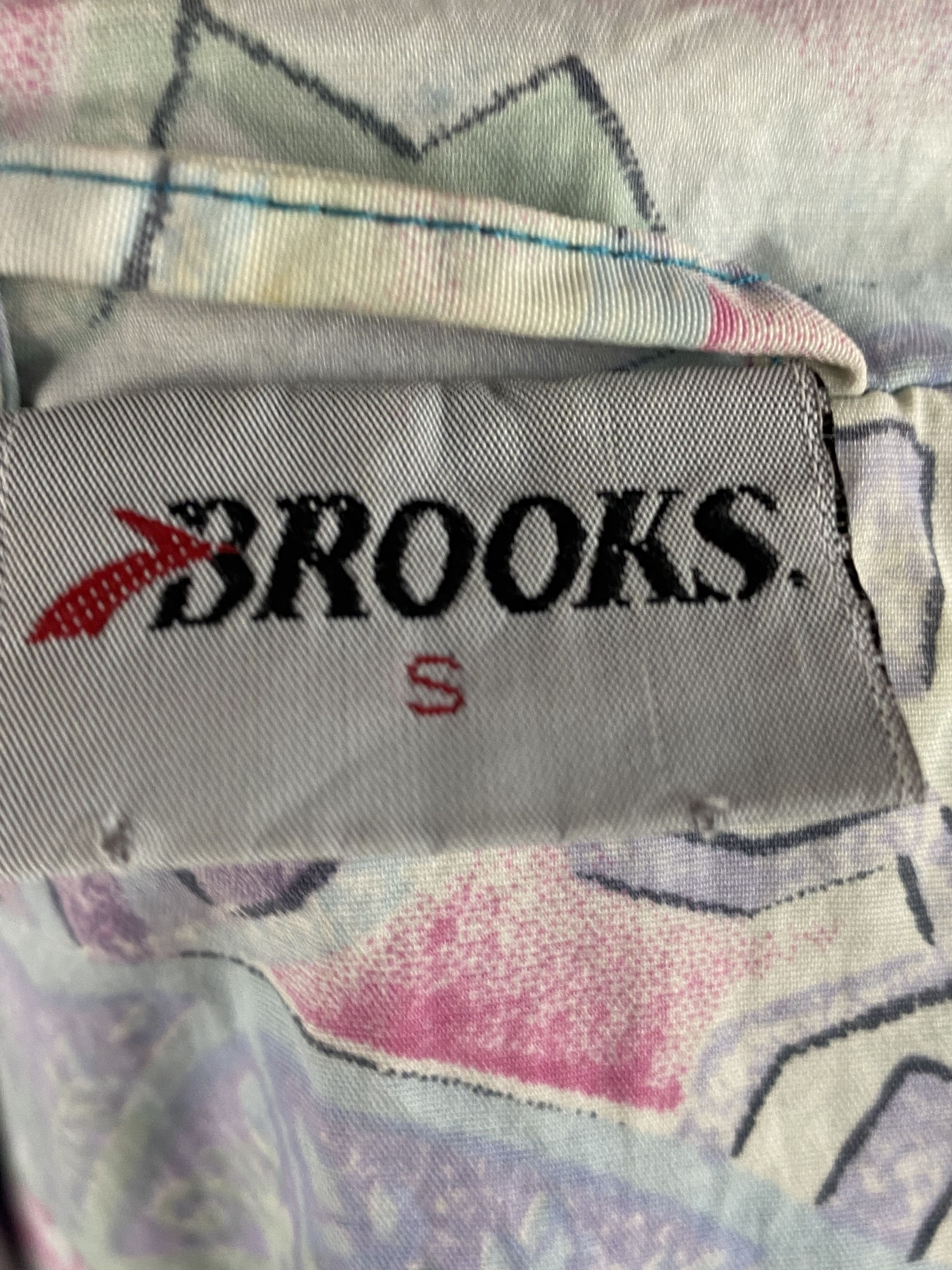 Vintage 90s Brooks Vintage Women's Windbreaker Jacket - S Blue Nylon Size S / US 4 / IT 40 - 5 Thumbnail