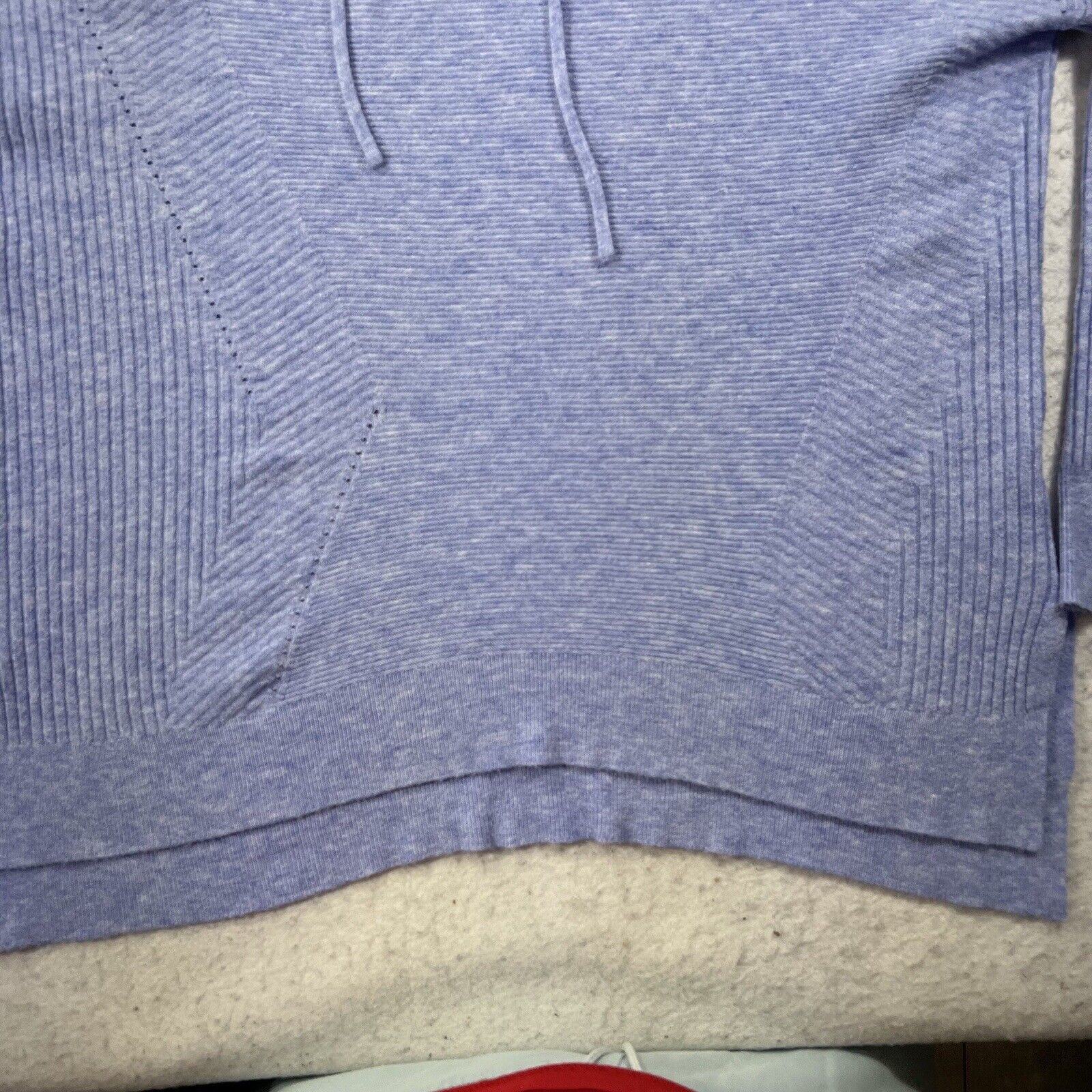 Other Democracy Blue Pullover Hoodie Lightweight Sweatshirt Size XS / US 0-2 / IT 36-38 - 5 Thumbnail