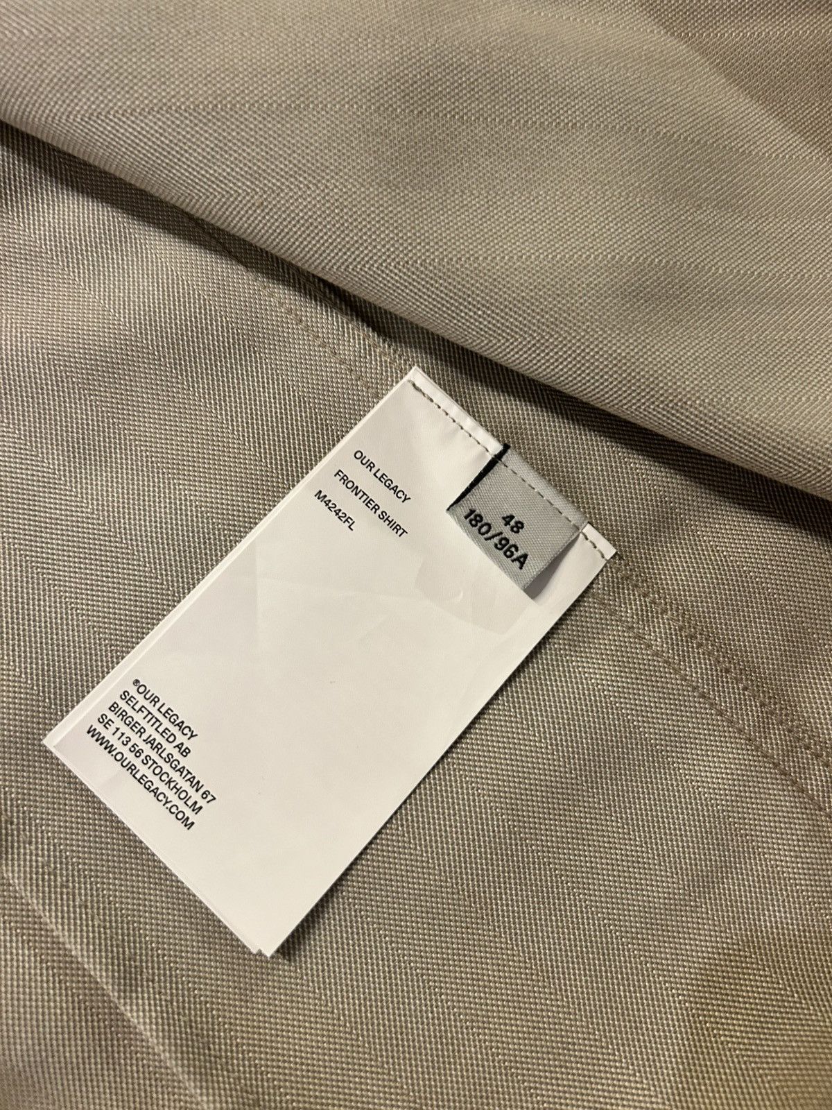 Our Legacy Our Legacy Frontier Shirt Lucid Pistachio Rural Wool Size US L / EU 52-54 / 3 - 7 Thumbnail
