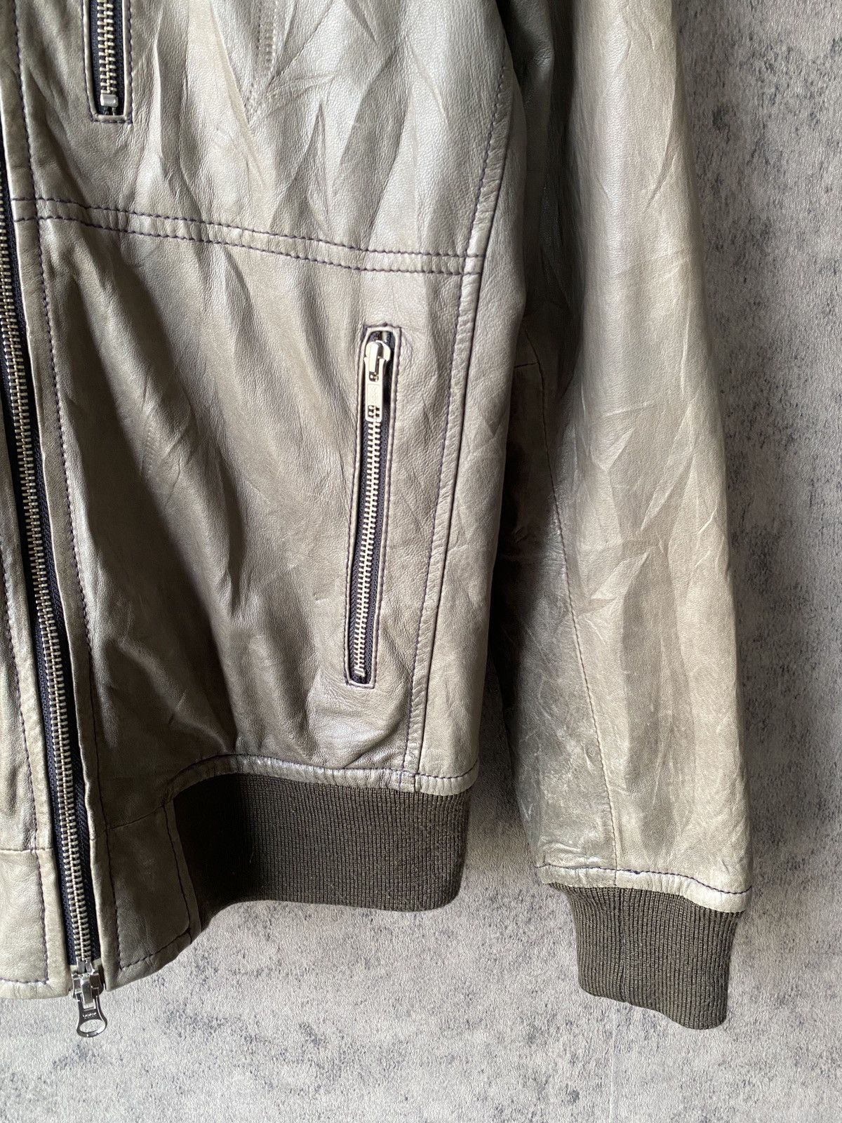 Journal Standard Journal Standard Sheep Skin Leather Patina Design Hoodie Size US M / EU 48-50 / 2 - 6 Thumbnail
