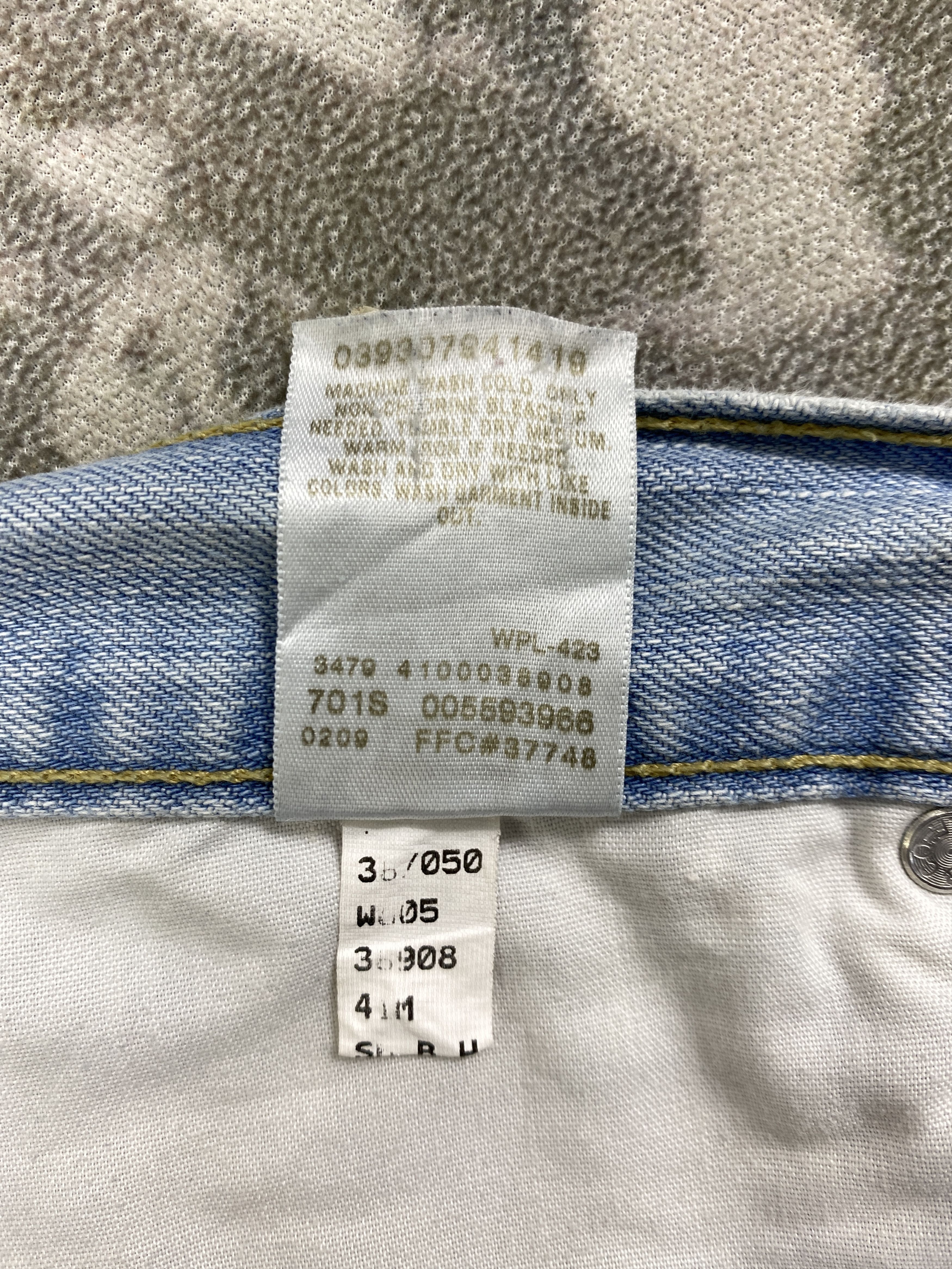 Levi's Light Wash Vintage Levi's 559 Straight Denim 41x31.5 JN496 Size US 41 - 10 Thumbnail