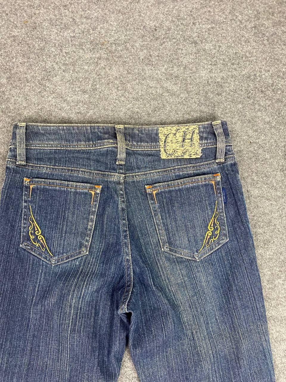 Japanese Brand cattle hour by bobson bootcut distressed denim Size 28" / US 6 / IT 42 - 3 Thumbnail