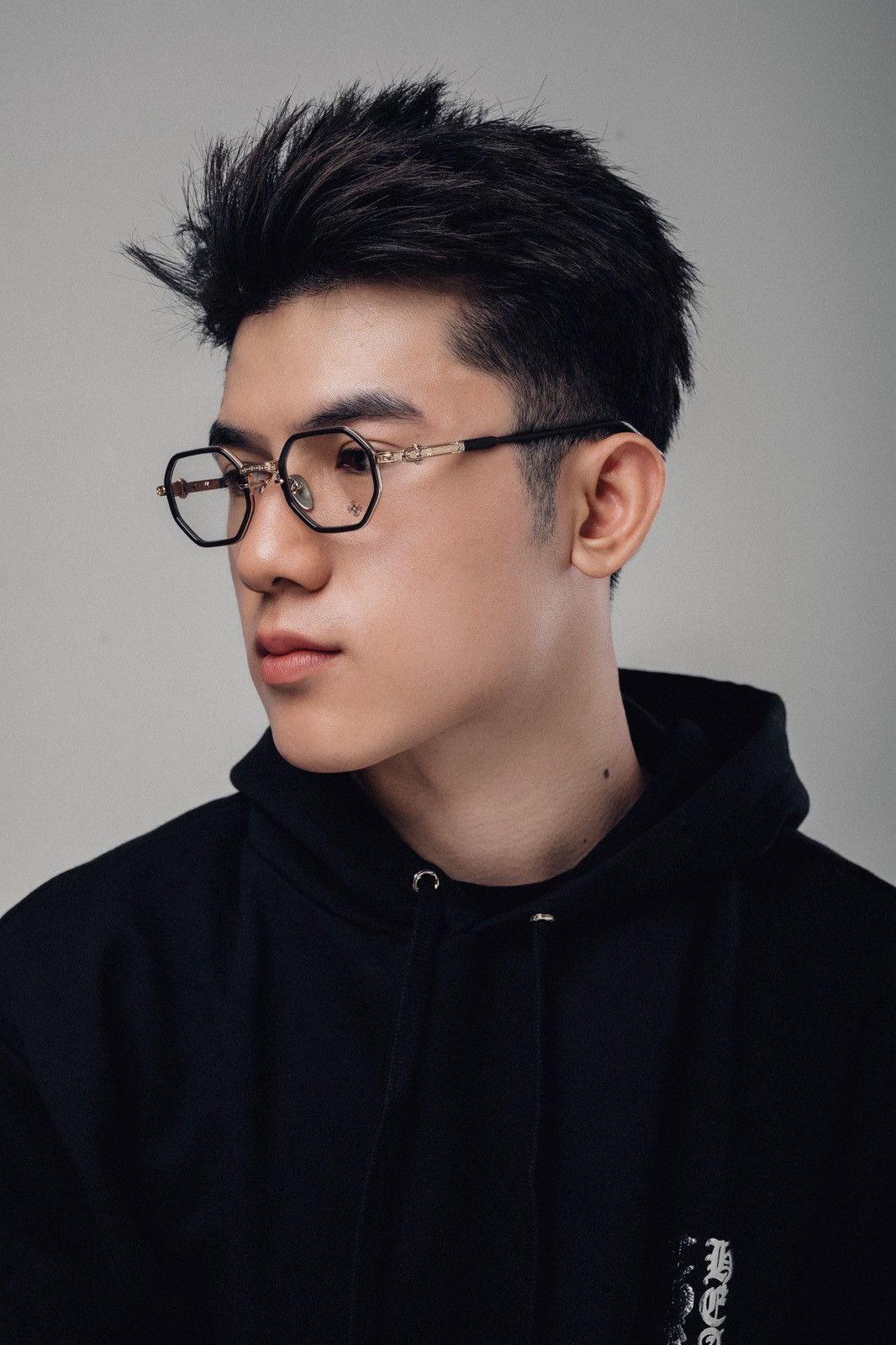 Chrome Hearts CHROME HEARTS TATTERS CLASSIC BROWN - GOLD PLATED GLASSES Size ONE SIZE - 10 Thumbnail